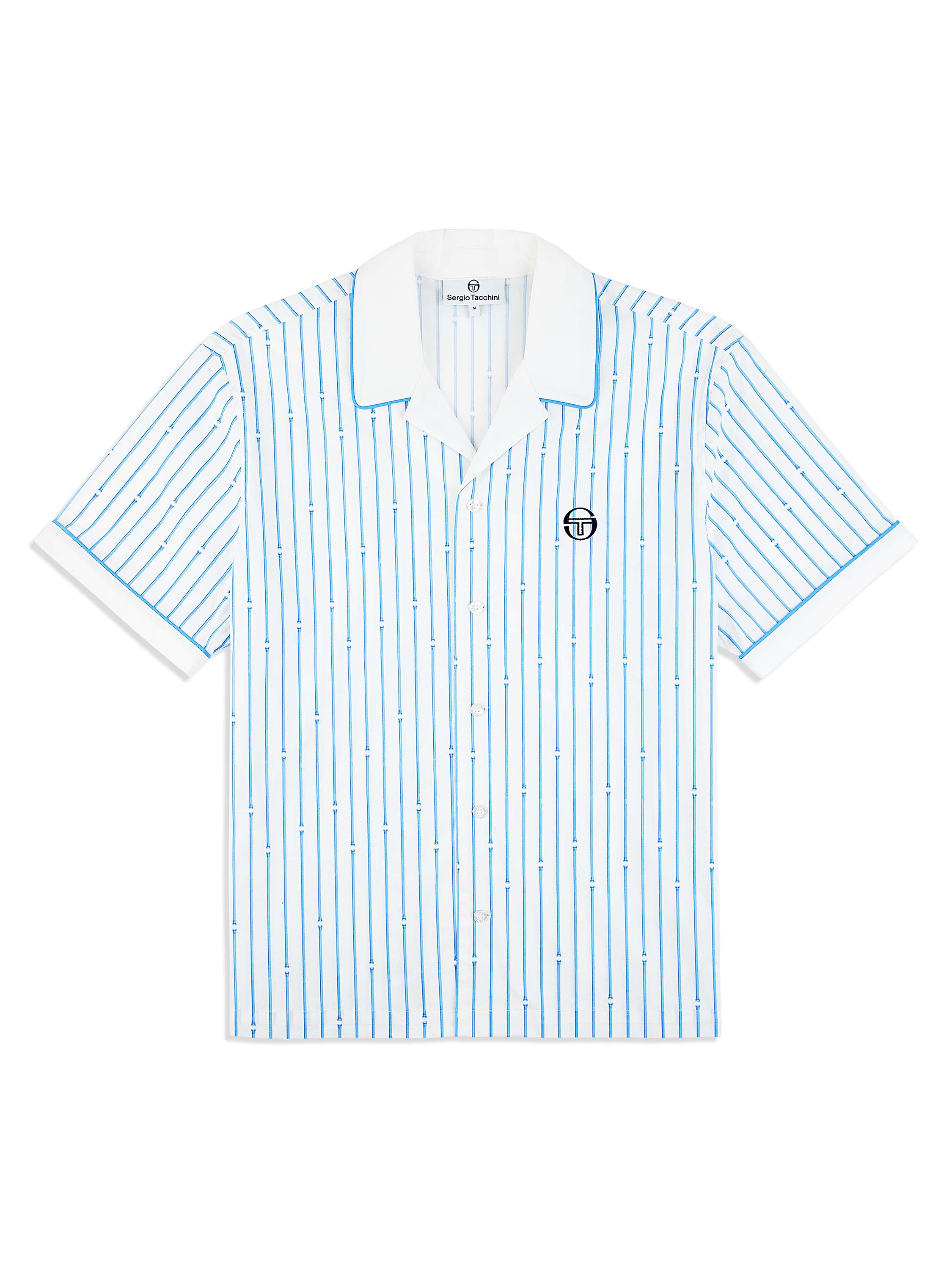 Colonna Cabana Shirt- Brilliant White – Sergio Tacchini Europe