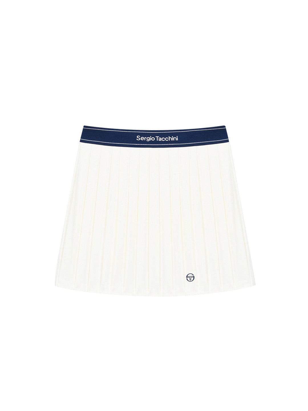 Jupe De Tennis Sergio Tacchini Blanc XL - Matière Velours/suede - Neuf Avec étiquettes