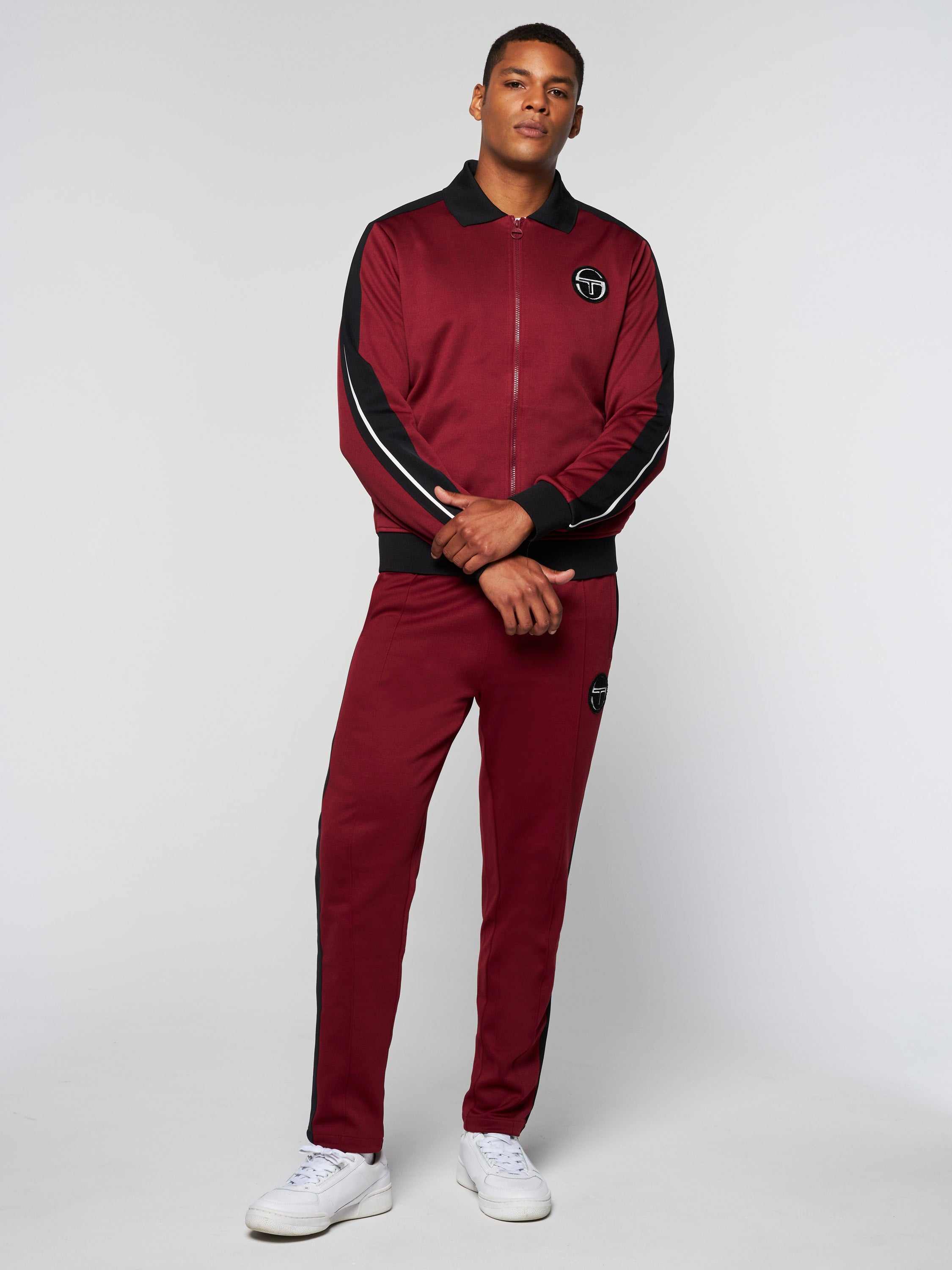 Monte Track Jacket Archivio- Merlot – Sergio Tacchini Europe