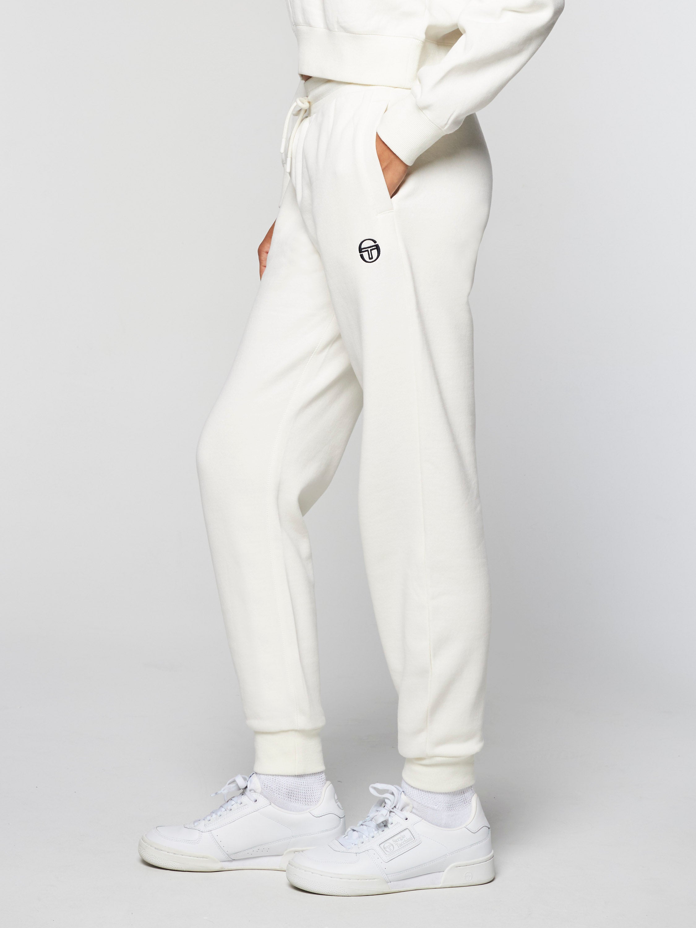 ☆週末sale☆8YARDS Ribbed Joggers | White Lululemon Ribbed High