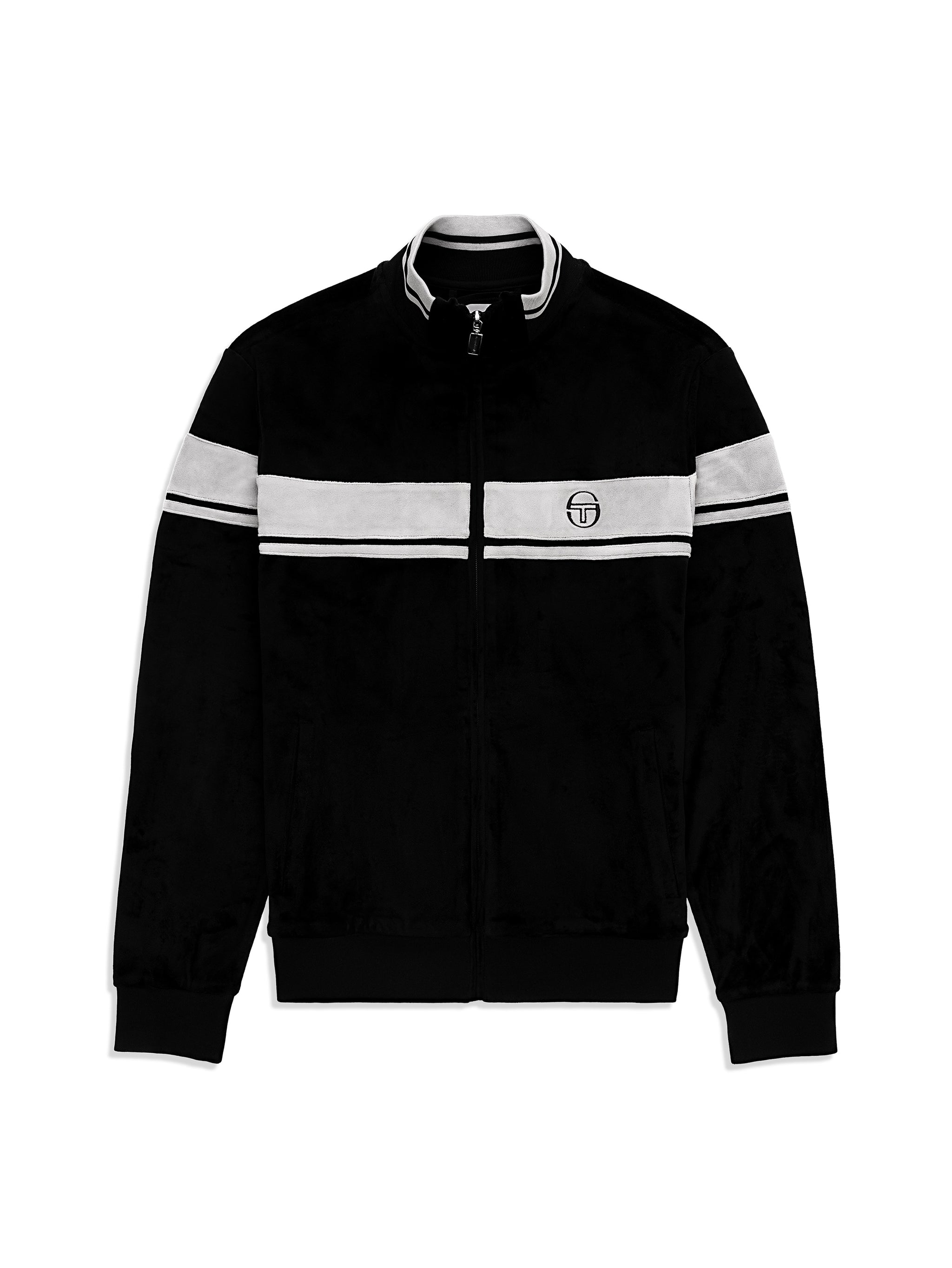 【激レア】Giorgio Armani velour track jacket Damarindo Velour Track Jacket- Black Beauty – Sergio Tacchini Europe