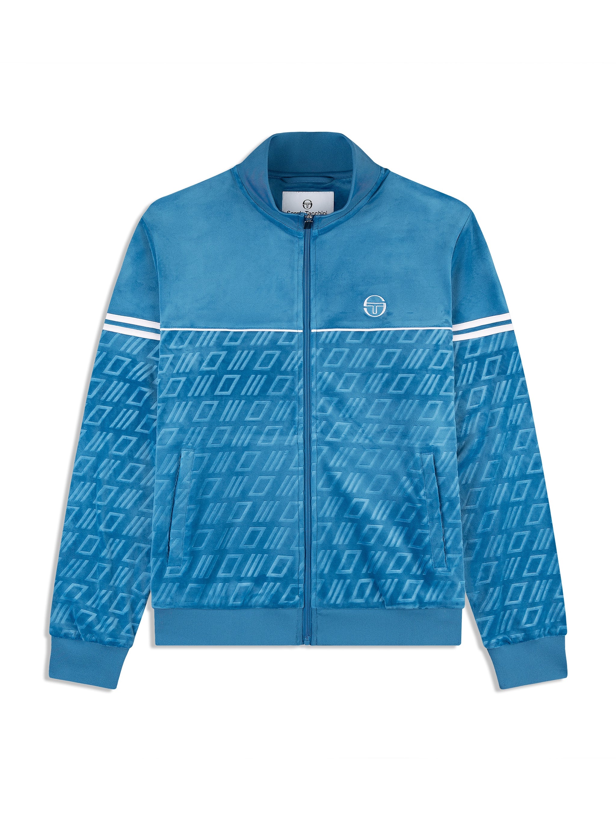 Bandiera Track Jacket- Mykonos Blue – Sergio Tacchini Europe