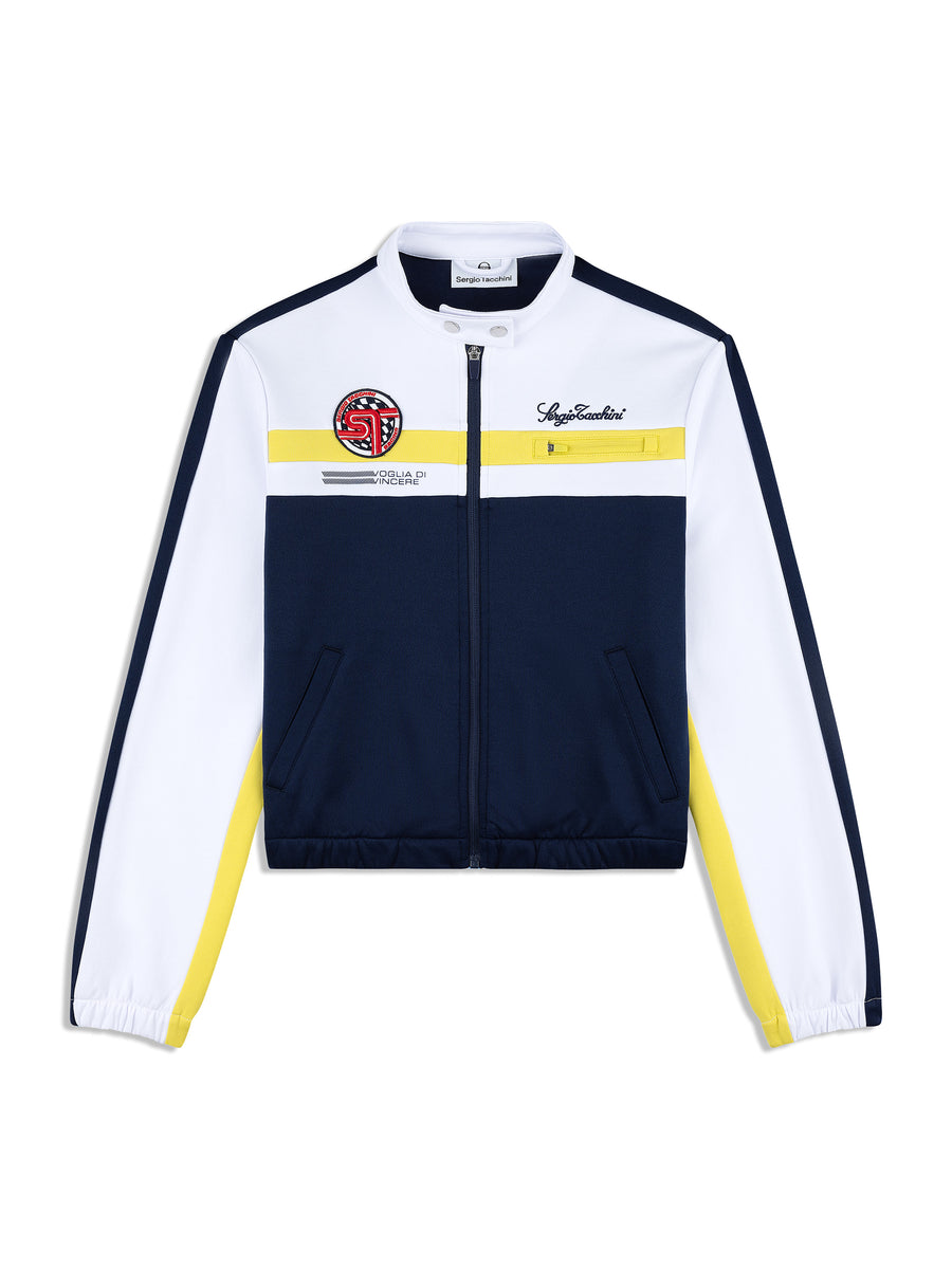 Women's Corsa Track Jacket- Maritime Blue