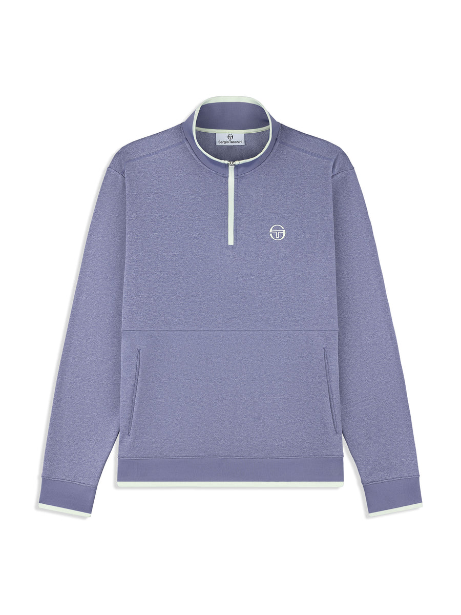 Nuvola Quarter Zip- Heron – Sergio Tacchini Europe