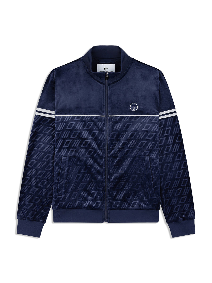 Bandiera Track Jacket- Maritime Blue
