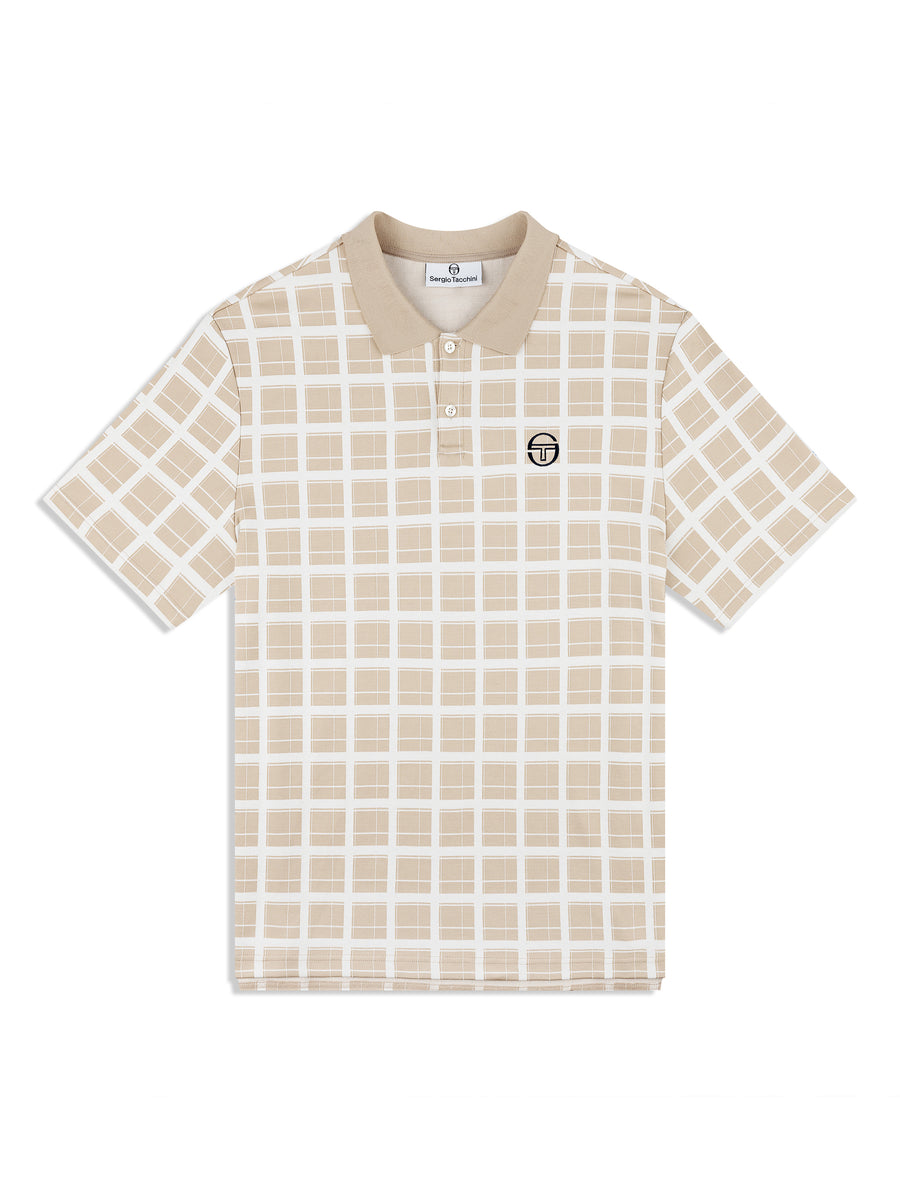 Damarindo Check Polo- Humus