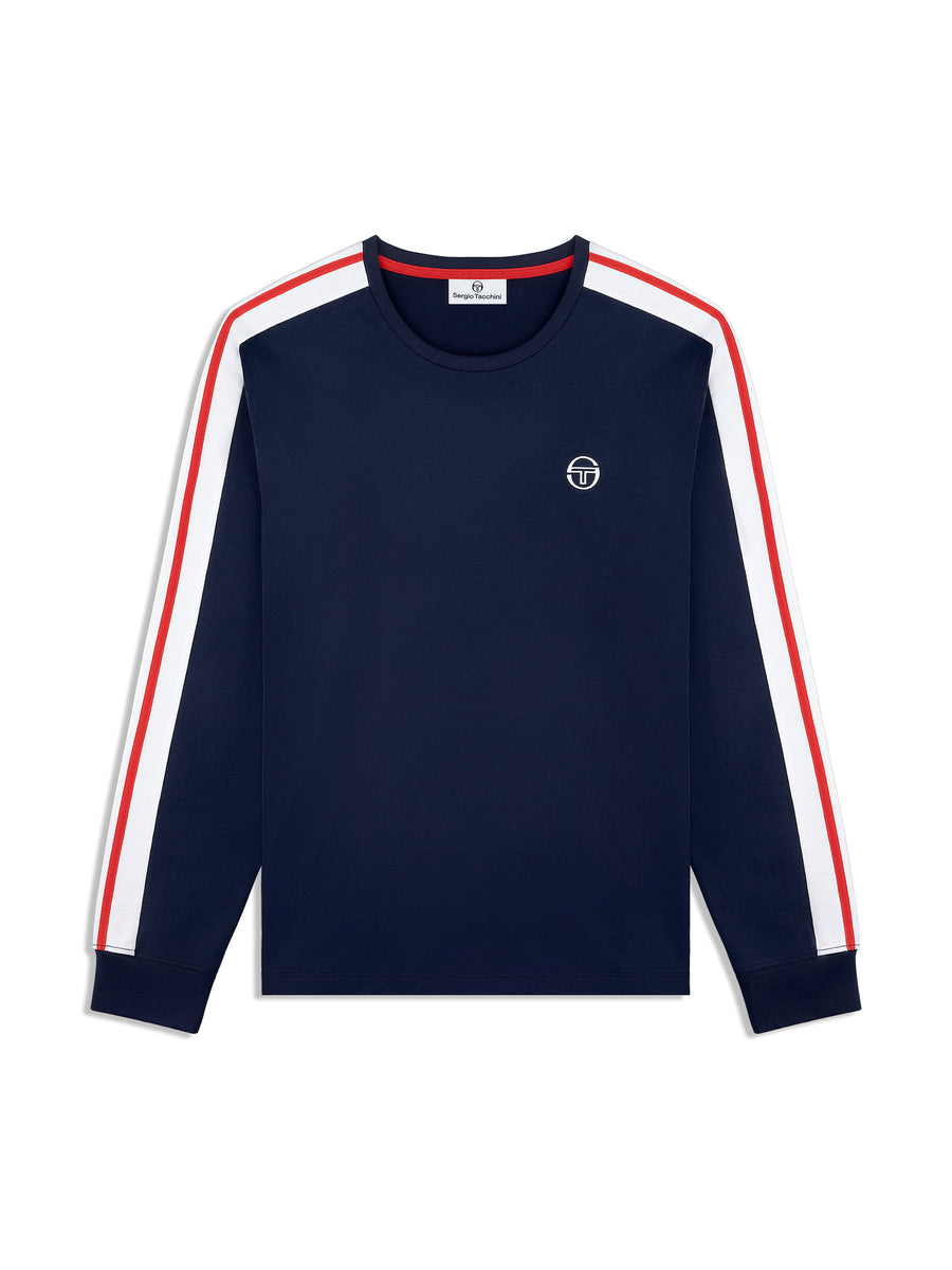 Macchina Long Sleeve T-Shirt- Maritime Blue