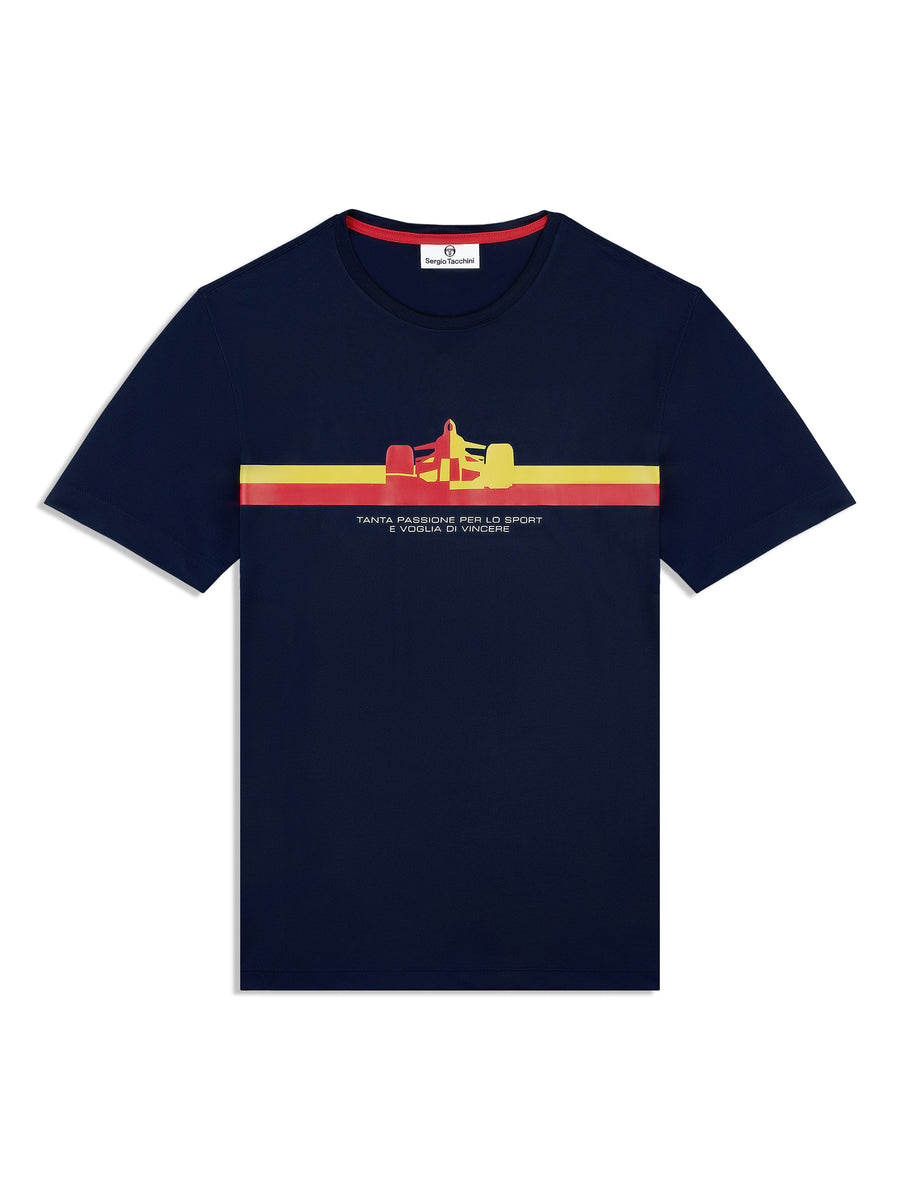 Macchina T-Shirt- Maritime Blue