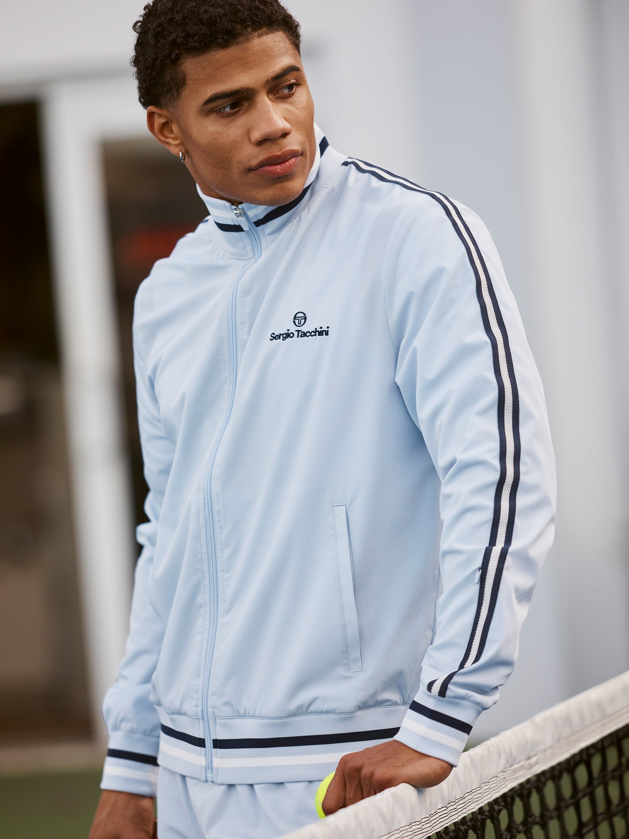 Paco Track Jacket- Xenon Blue – Sergio Tacchini Europe