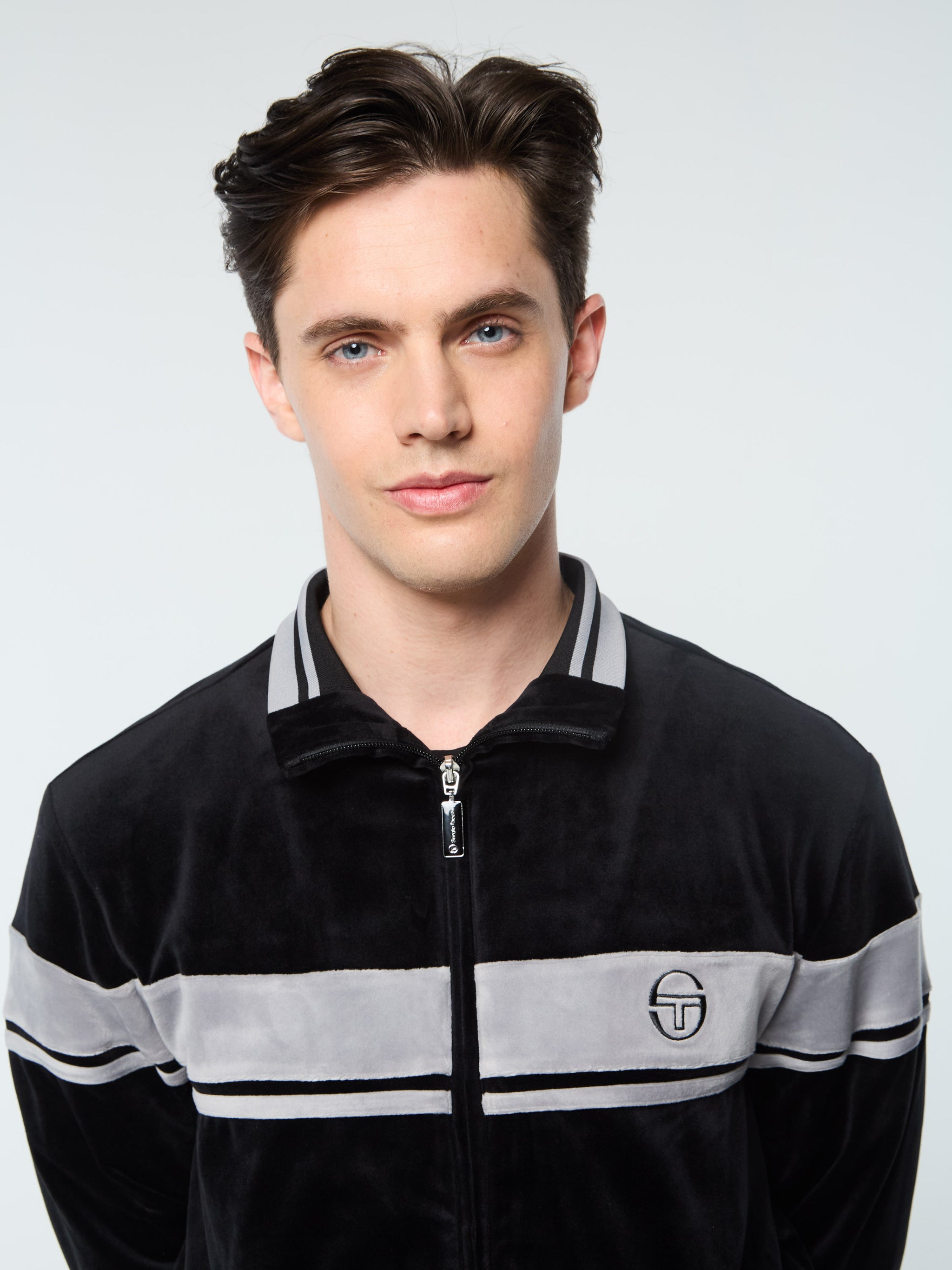 Everyday Comfort Velour Jacket Sergio Tacchini Men's Ostuni Velour