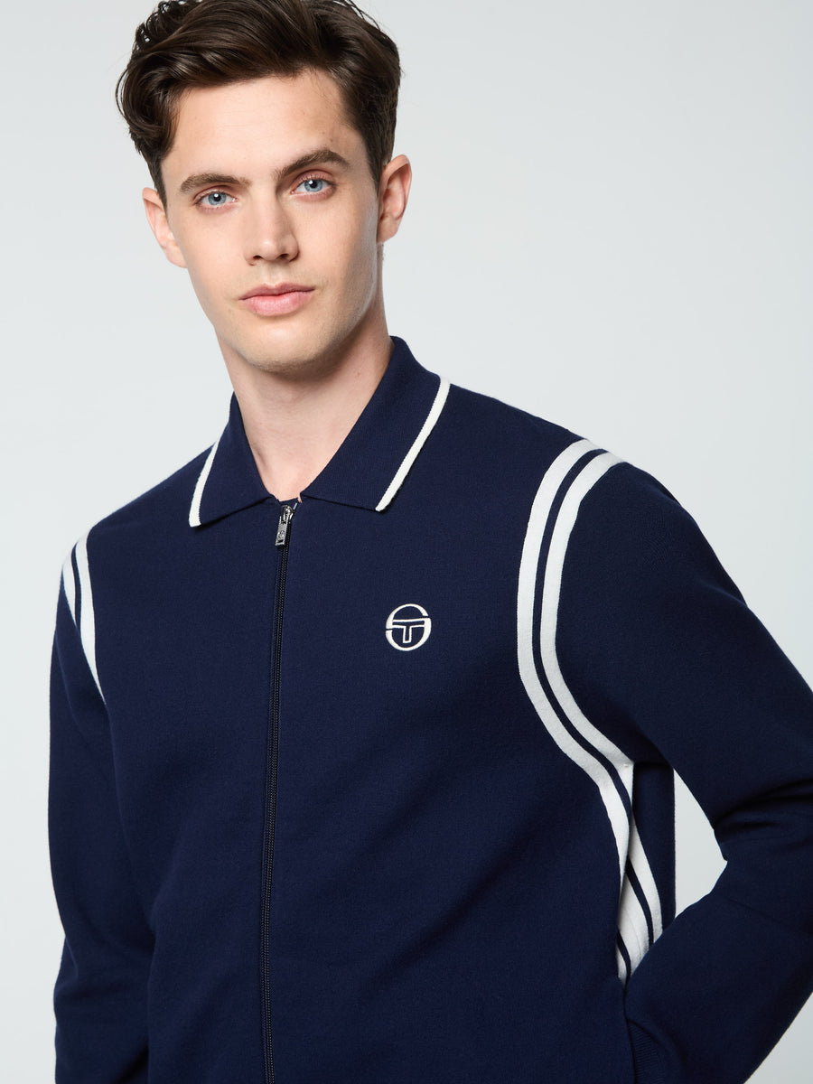 Palla Track Jacket- Maritime Blue