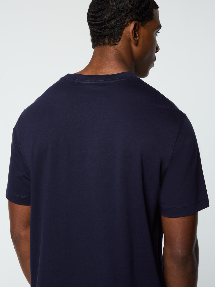 Piastrella T-Shirt- Maritime Blue