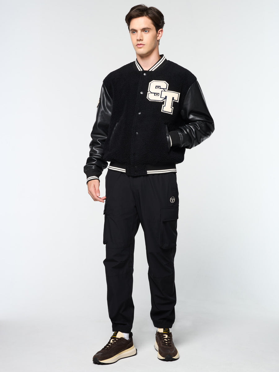 Toppa Varsity Bomber- Black Beauty