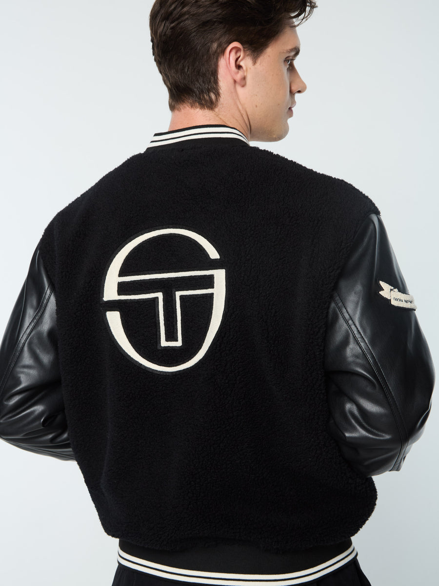 Toppa Varsity Bomber- Black Beauty