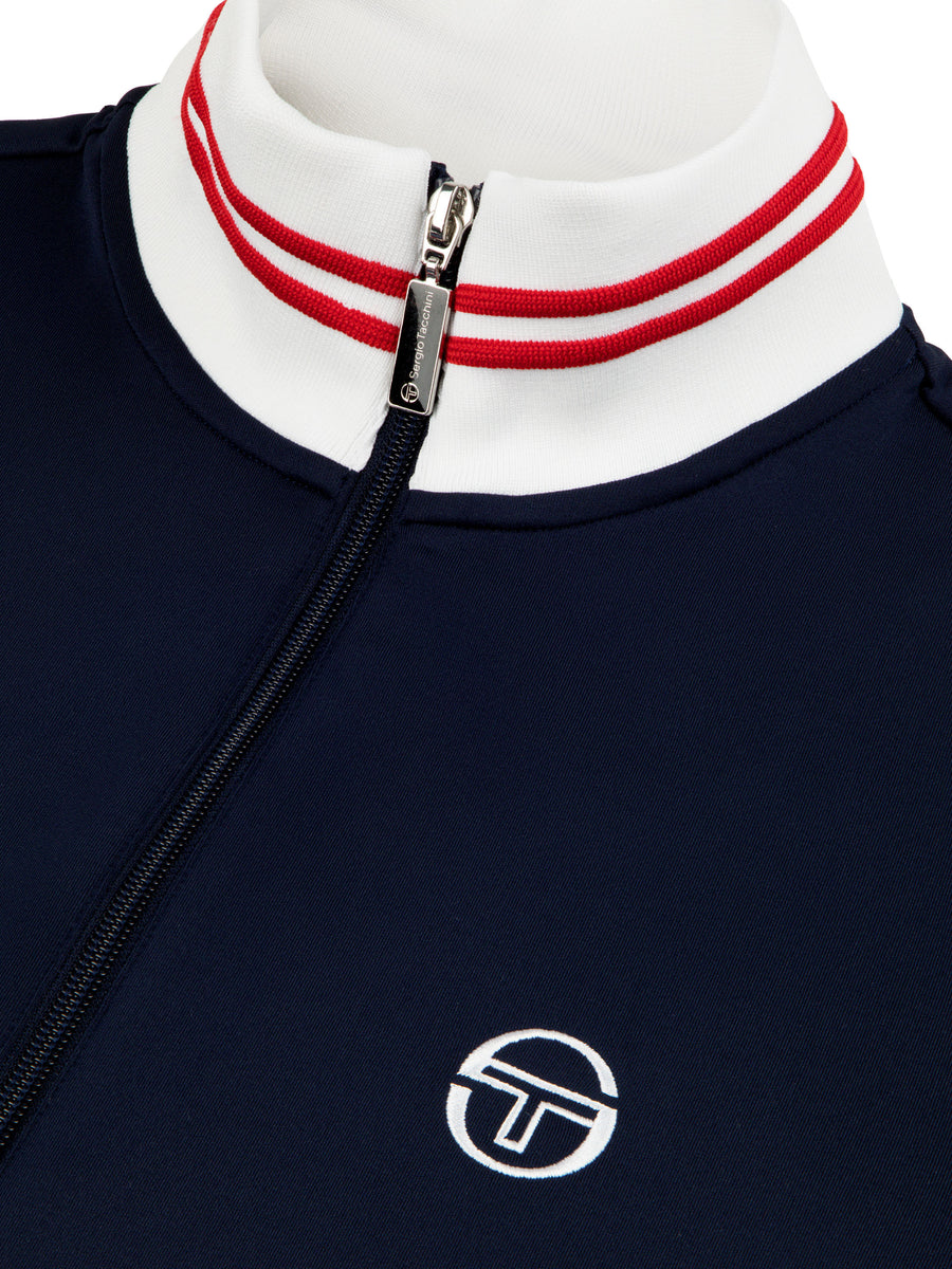 Melfi Diver Track Jacket- Maritime Blue