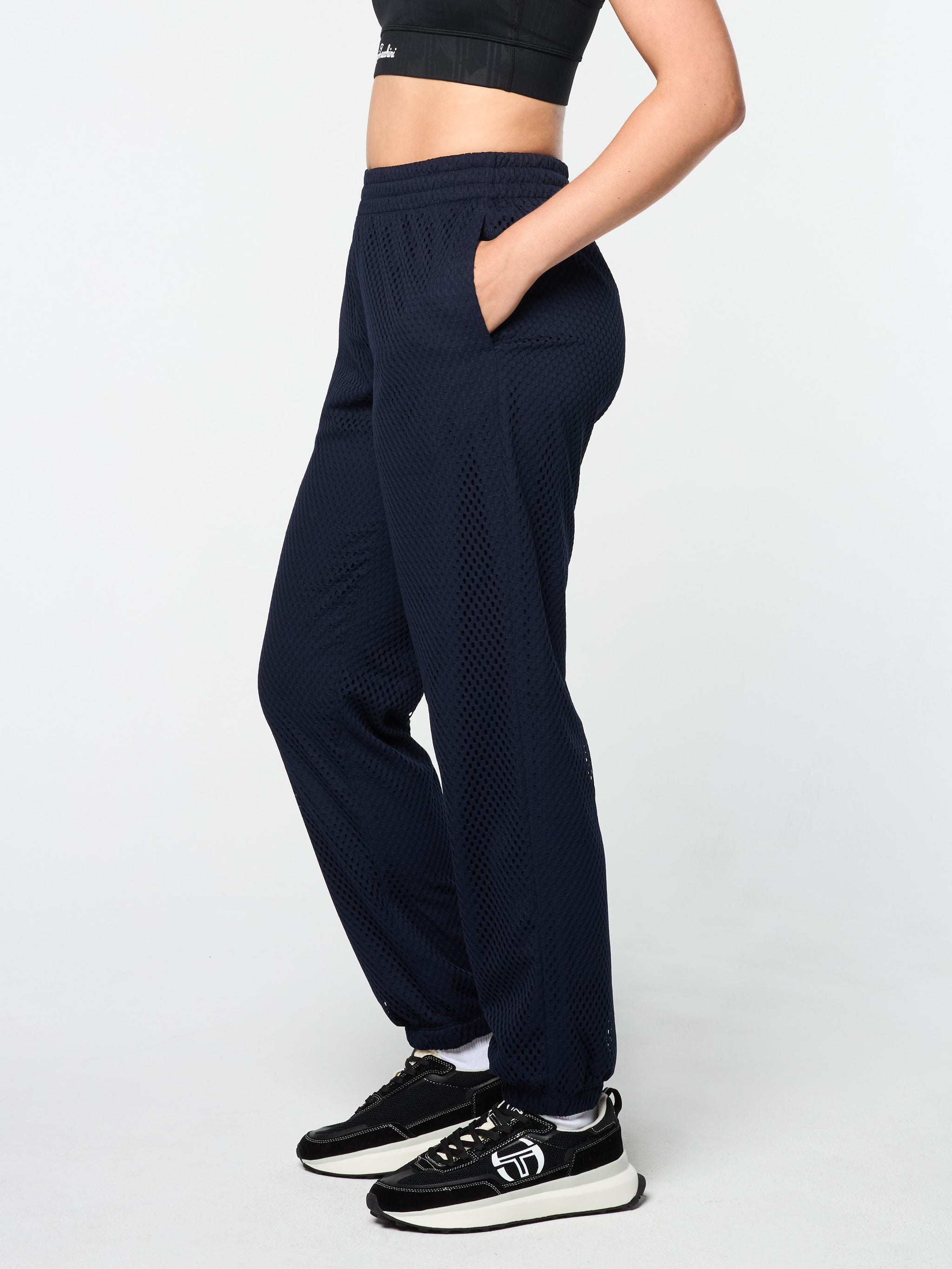 Adria Mesh Track Pant- Maritime Blue – Sergio Tacchini Europe
