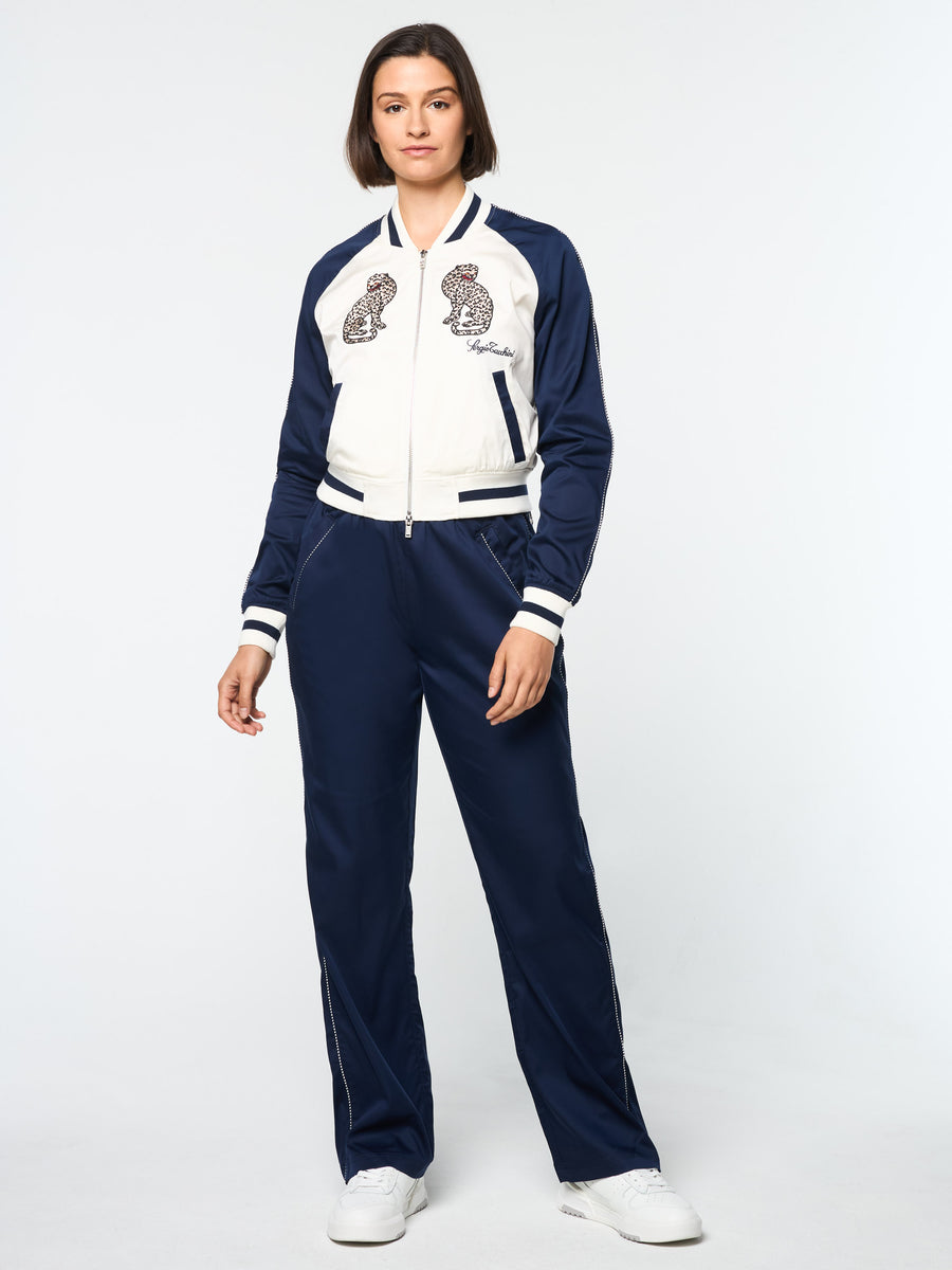 Women's Suveniri Track Jacket- Maritime Blue