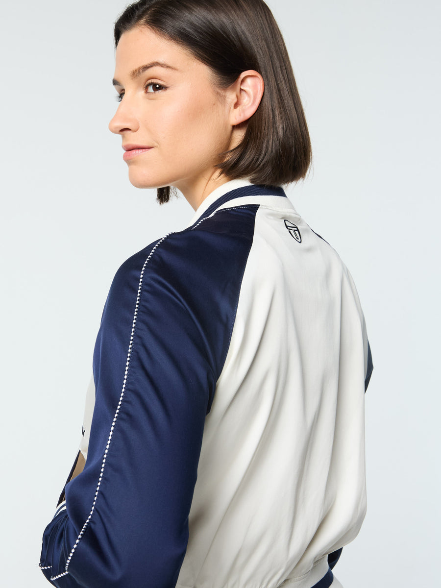 Women's Suveniri Track Jacket- Maritime Blue