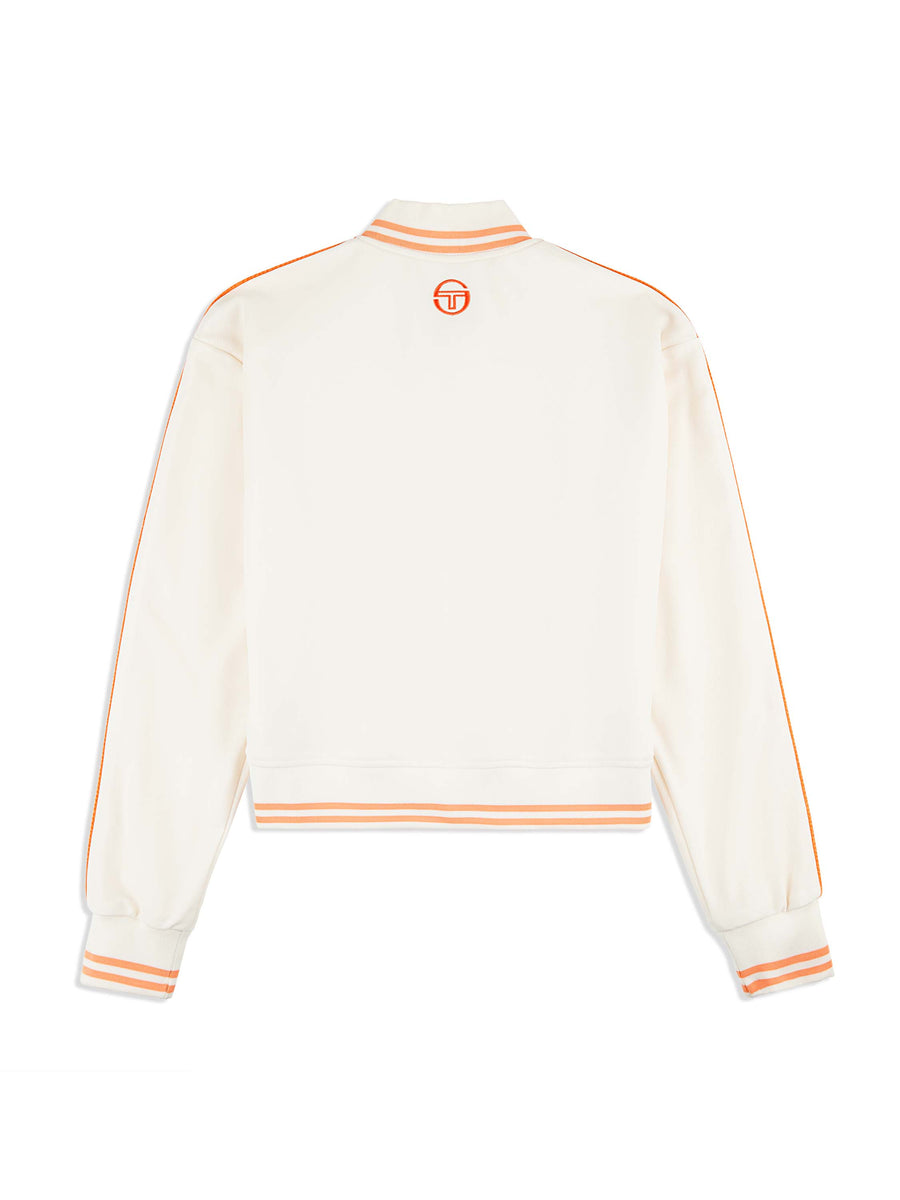 Pavia Twill Bomber Jacket- Gardenia