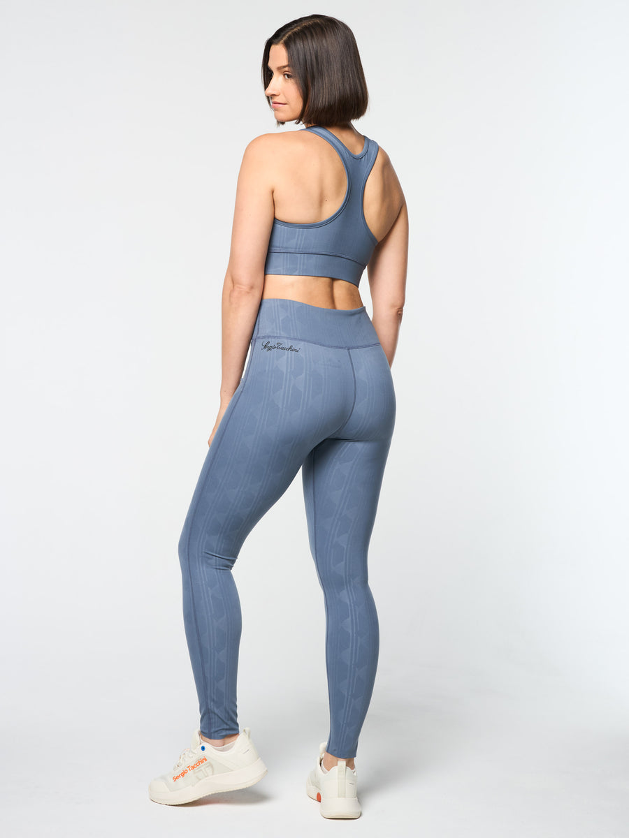 Viano Printed Leggings- Grisaille