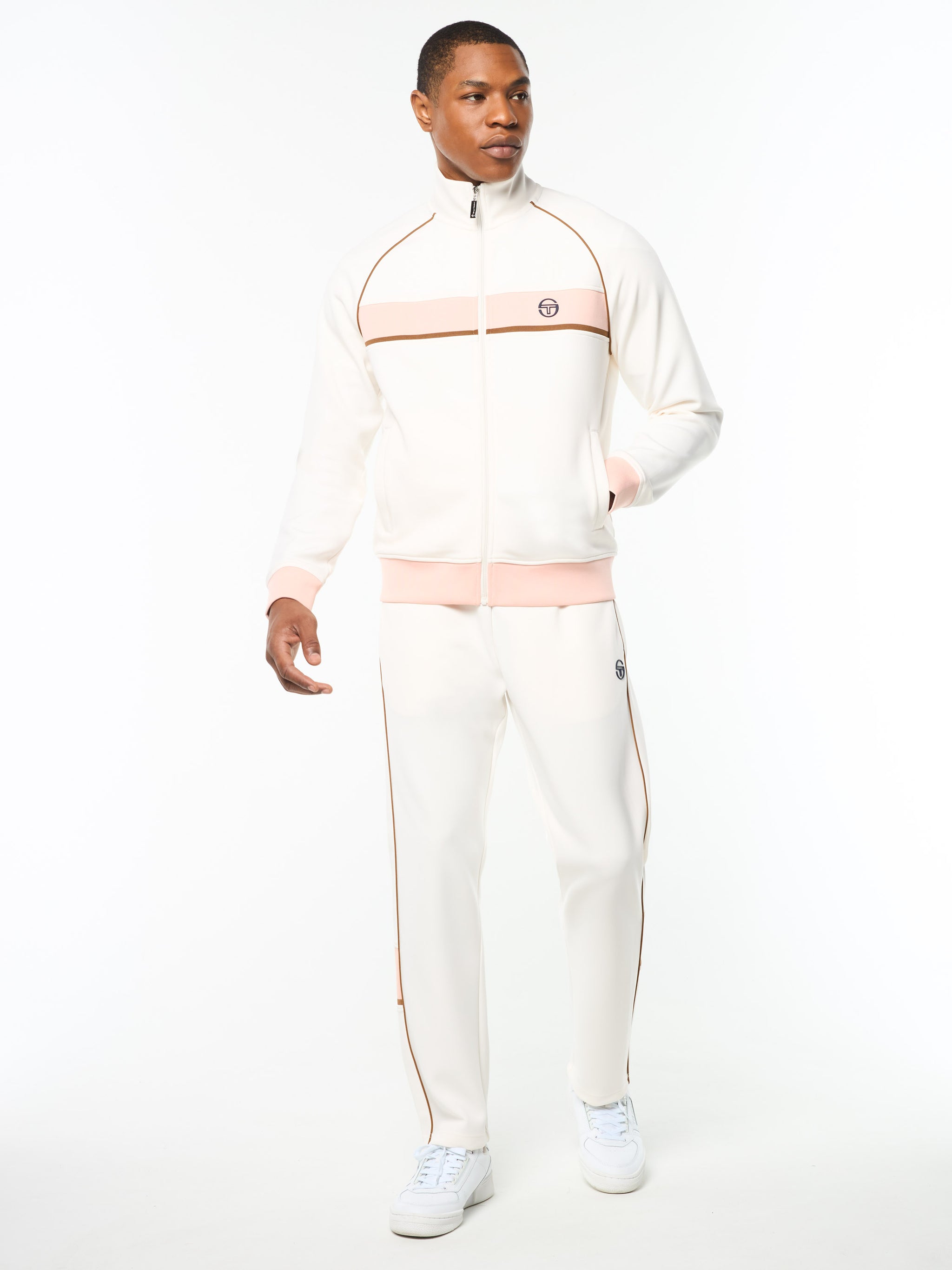 トップス LEWIN / WHITE gadidanoniem Lago Track Jacket- Gardenia – Sergio Tacchini Europe