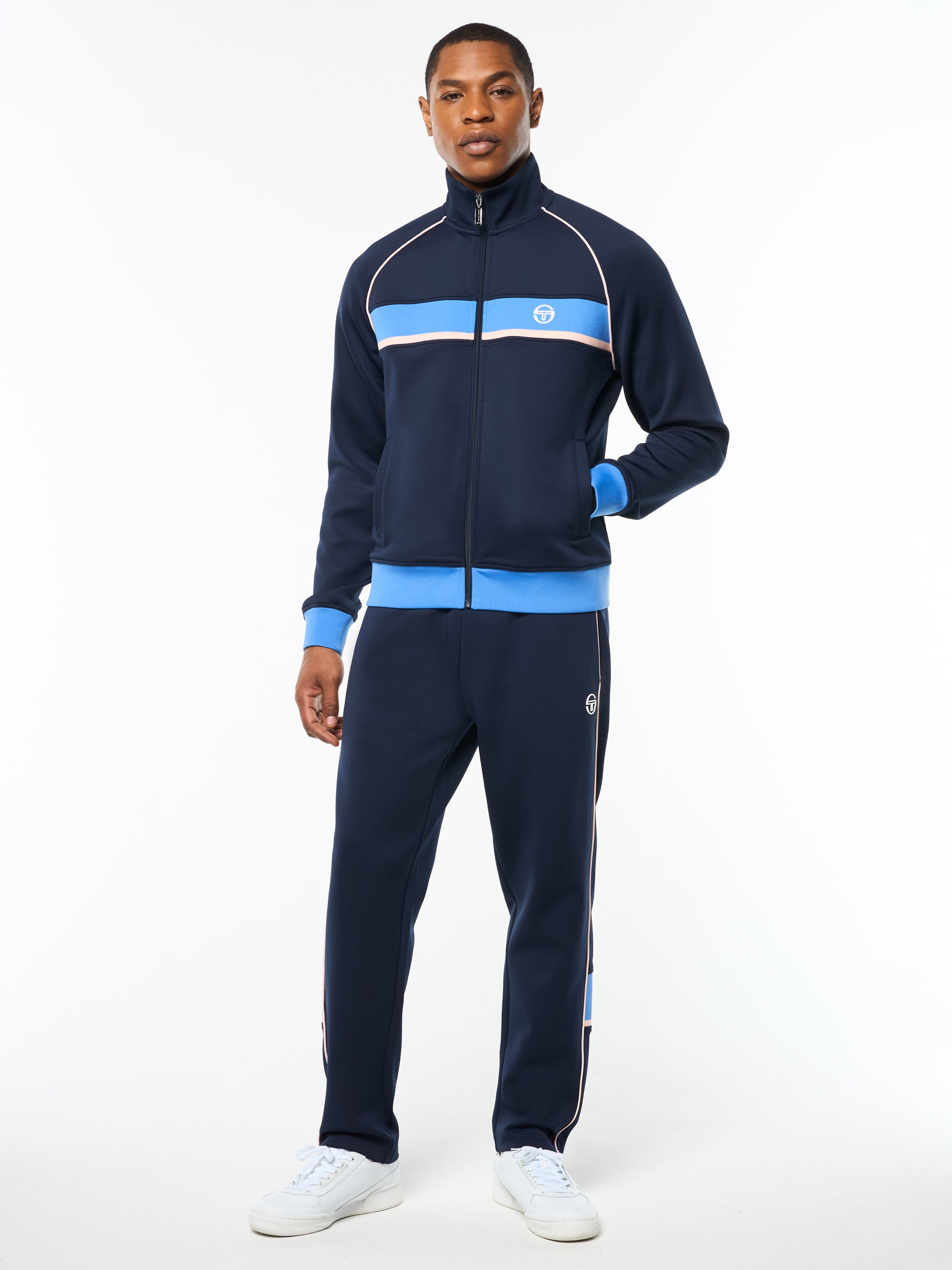 Lago Track Jacket- Maritime Blue – Sergio Tacchini Europe