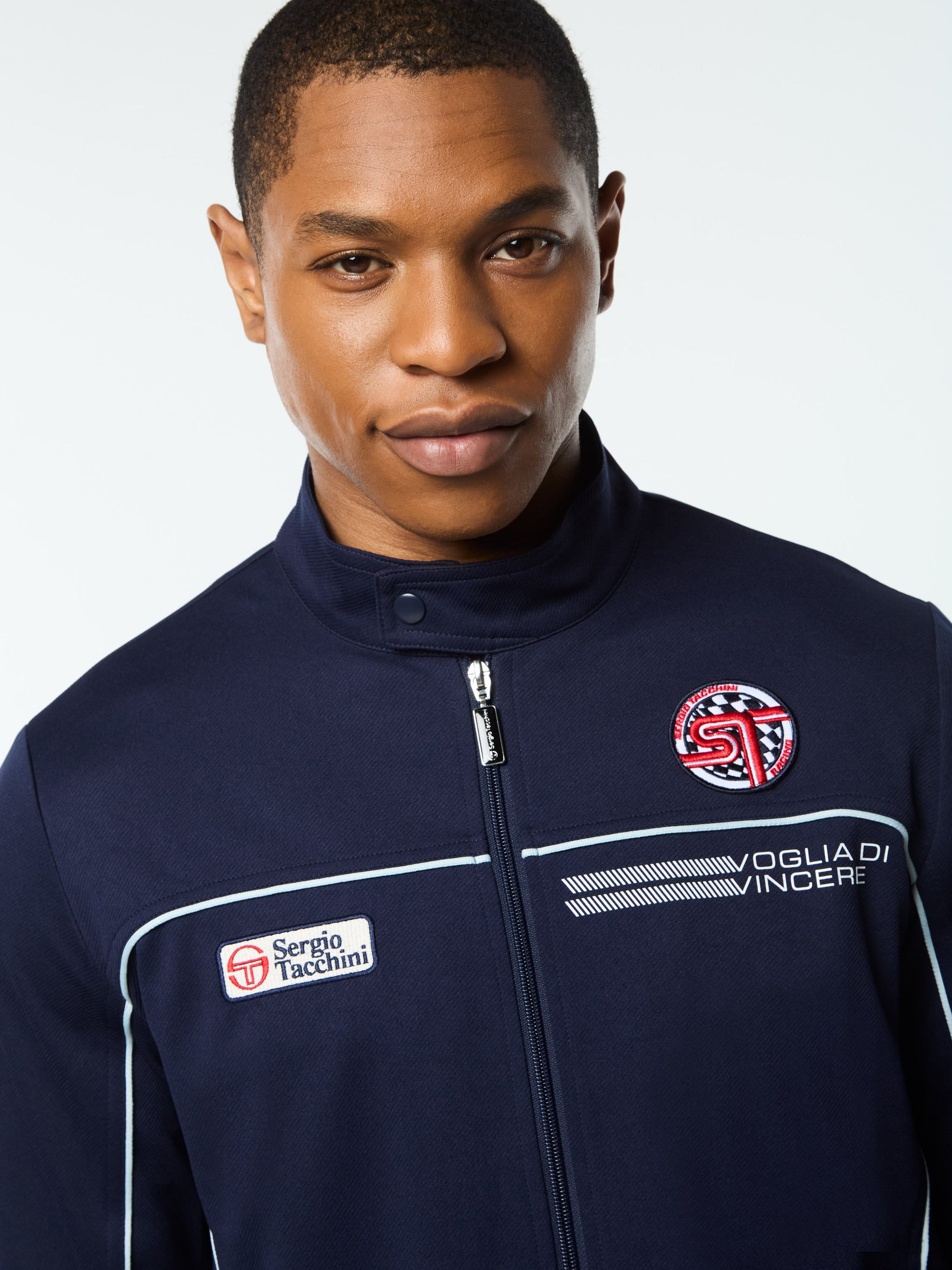 Macchina Track Jacket- Maritime Blue – Sergio Tacchini Europe