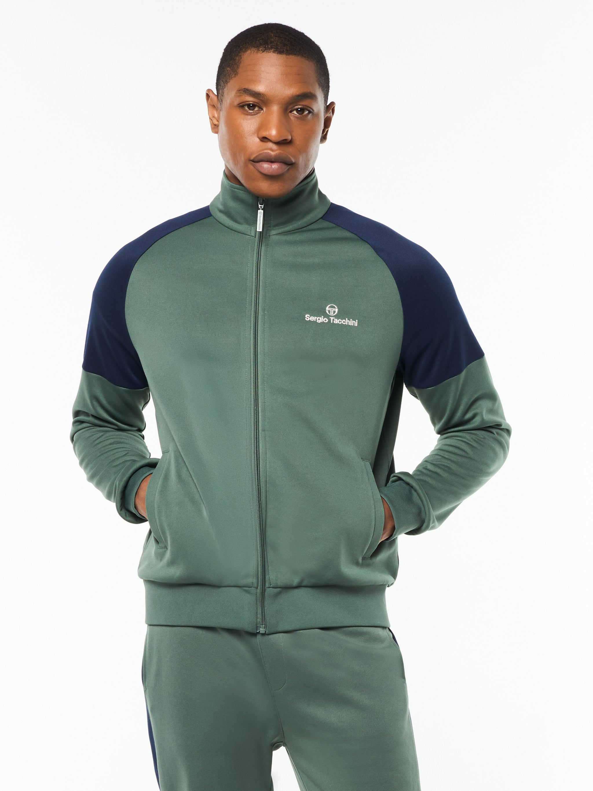 Spacco Track Jacket- Duck Green – Sergio Tacchini Europe