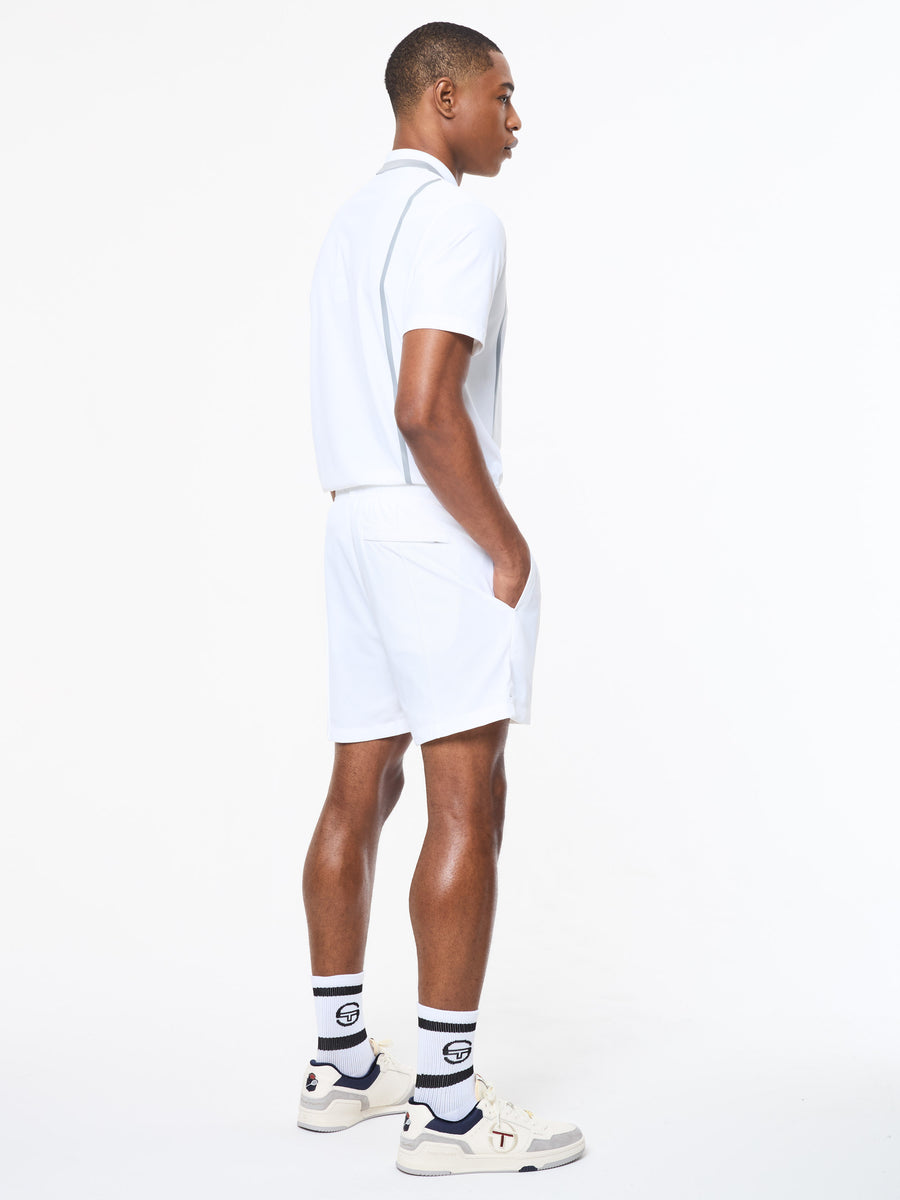 Campo Court Short- Brilliant White – Sergio Tacchini Europe