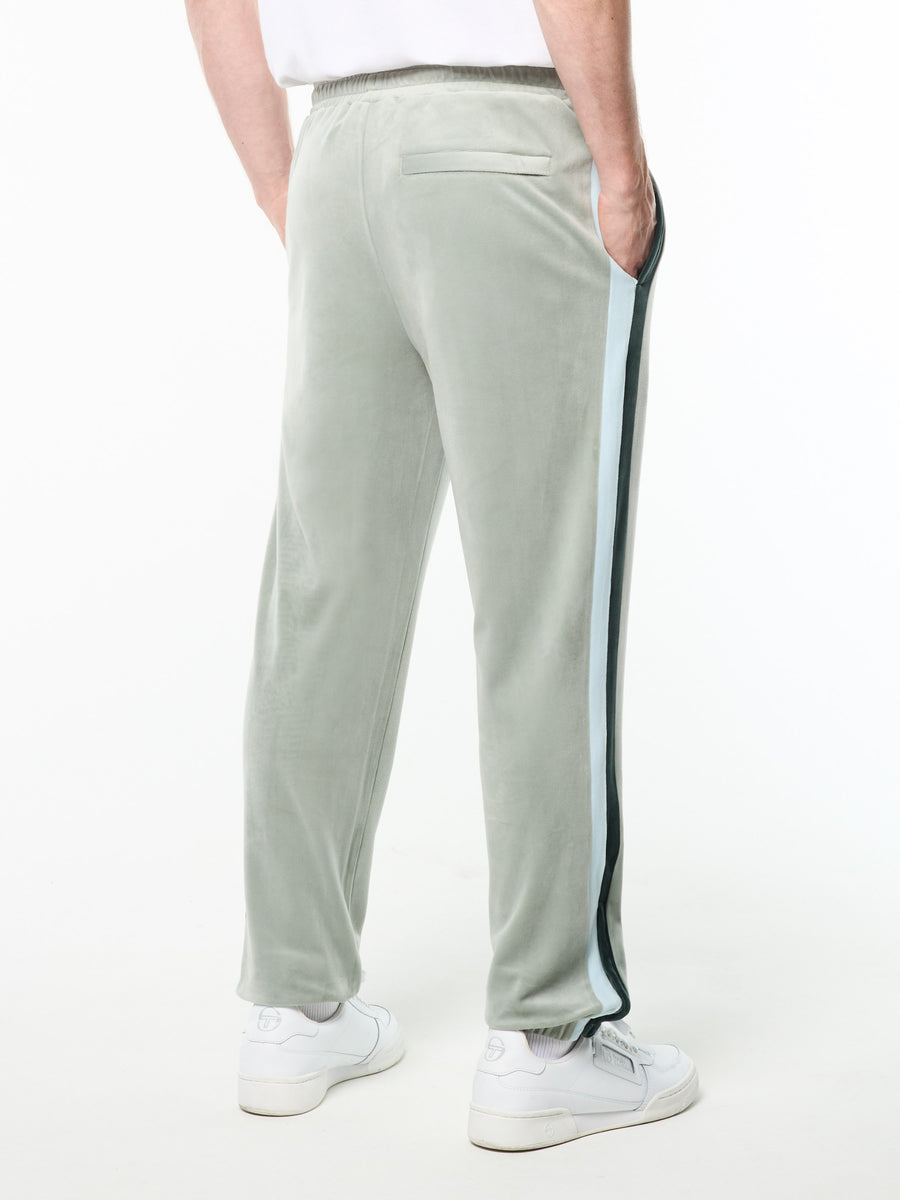 Banda Velour Track Pant- Slate Gray