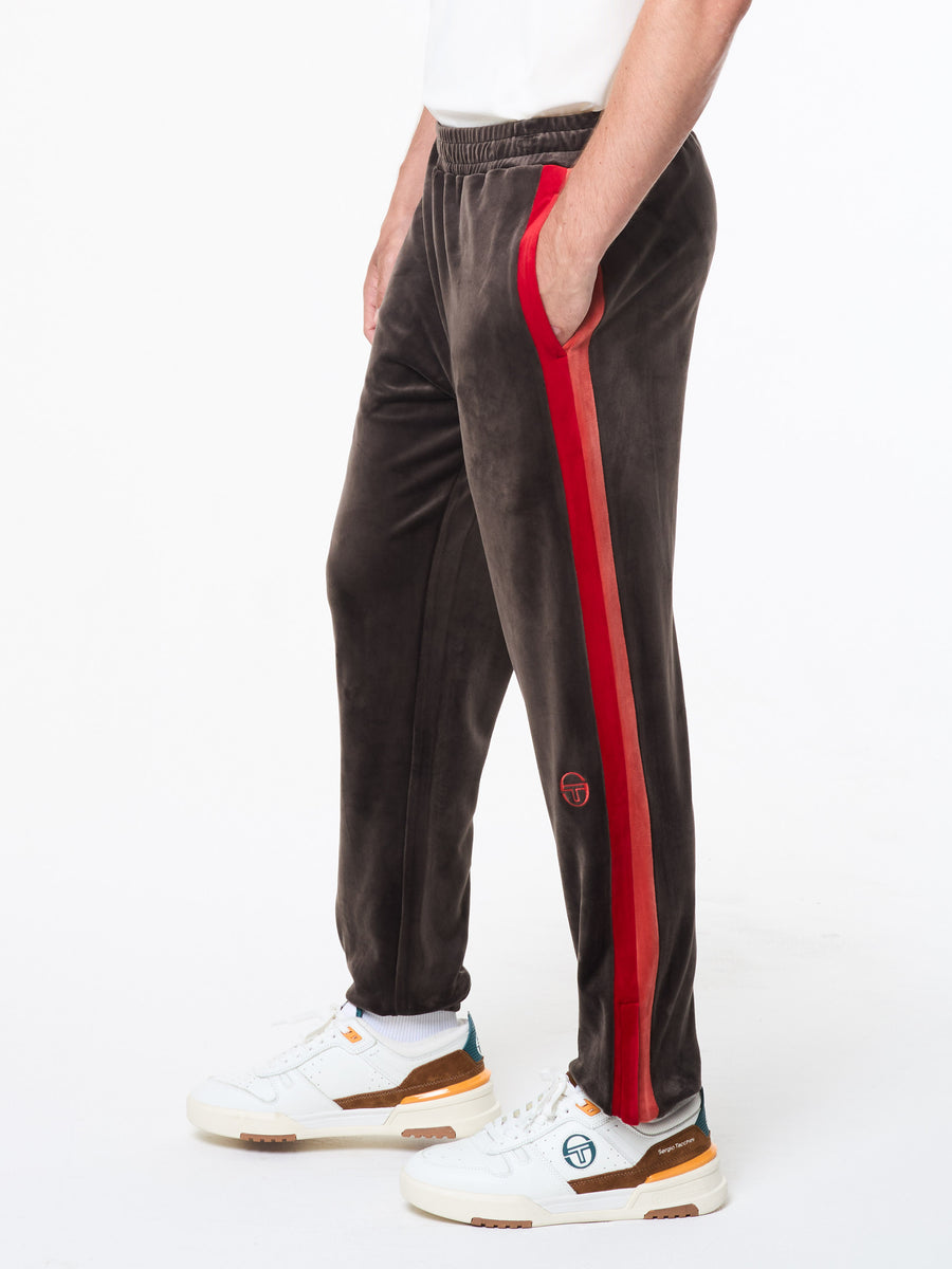 Banda Velour Track Pant- Mulch