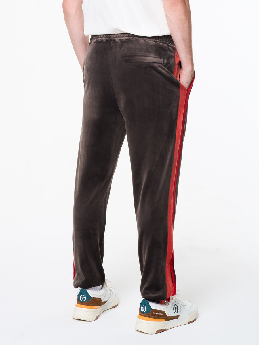 Banda Velour Track Pant- Mulch