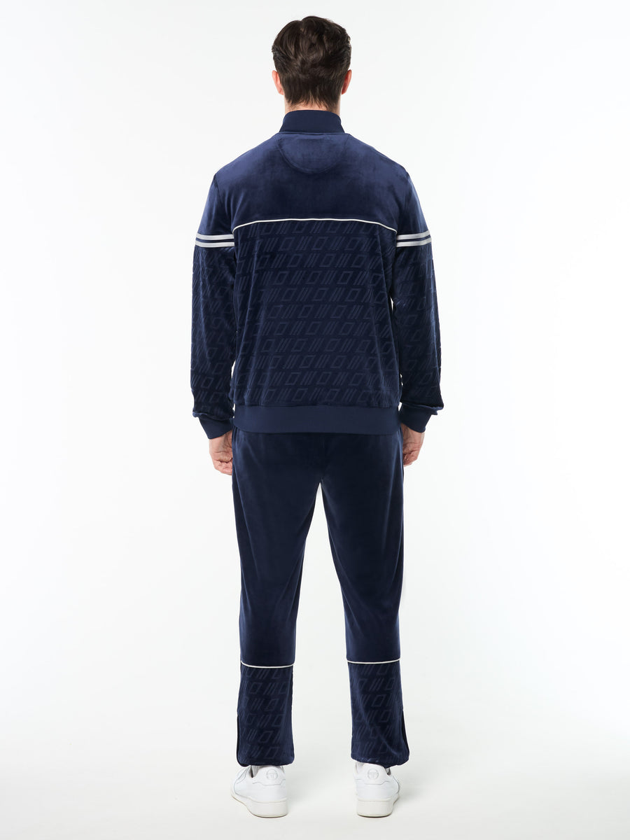 Bandiera Track Jacket- Maritime Blue