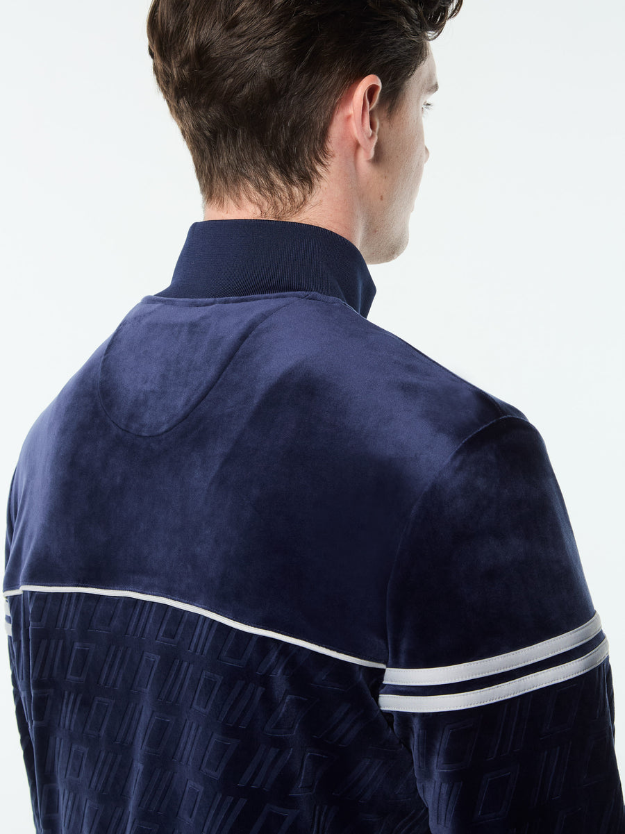 Bandiera Track Jacket- Maritime Blue
