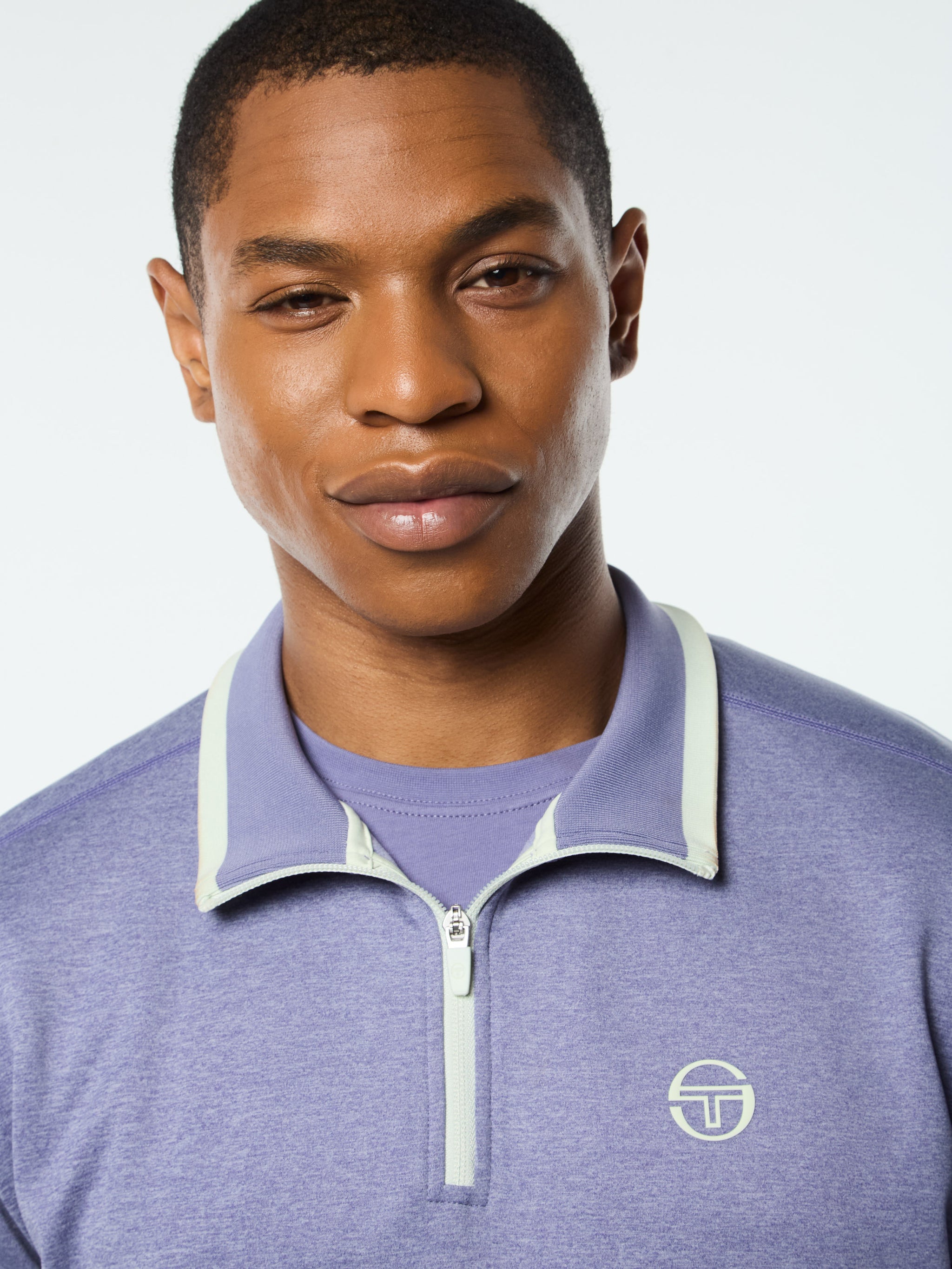 Nuvola Quarter Zip- Heron – Sergio Tacchini Europe