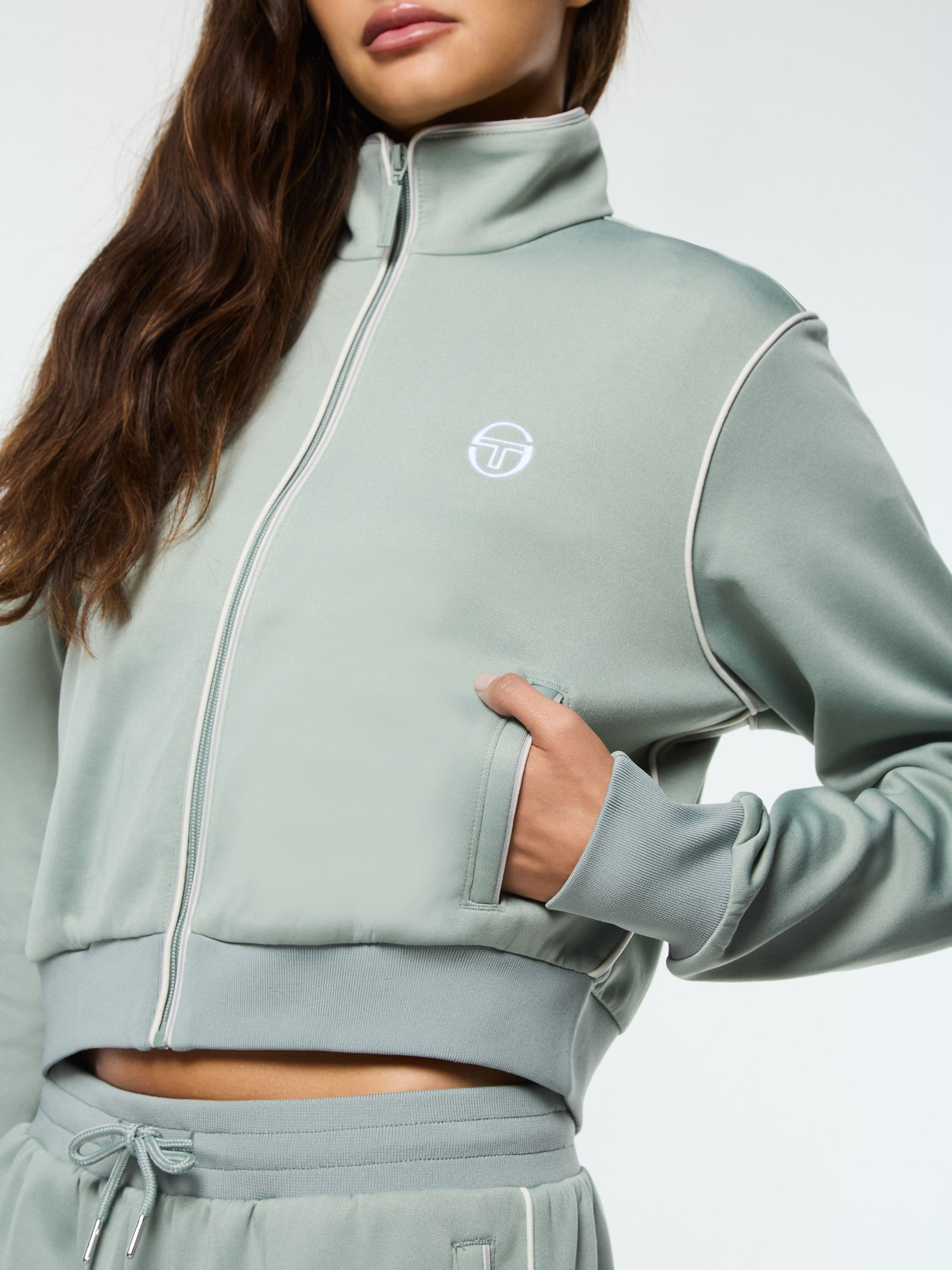 Terina Track Jacket- Slate Gray – Sergio Tacchini Europe
