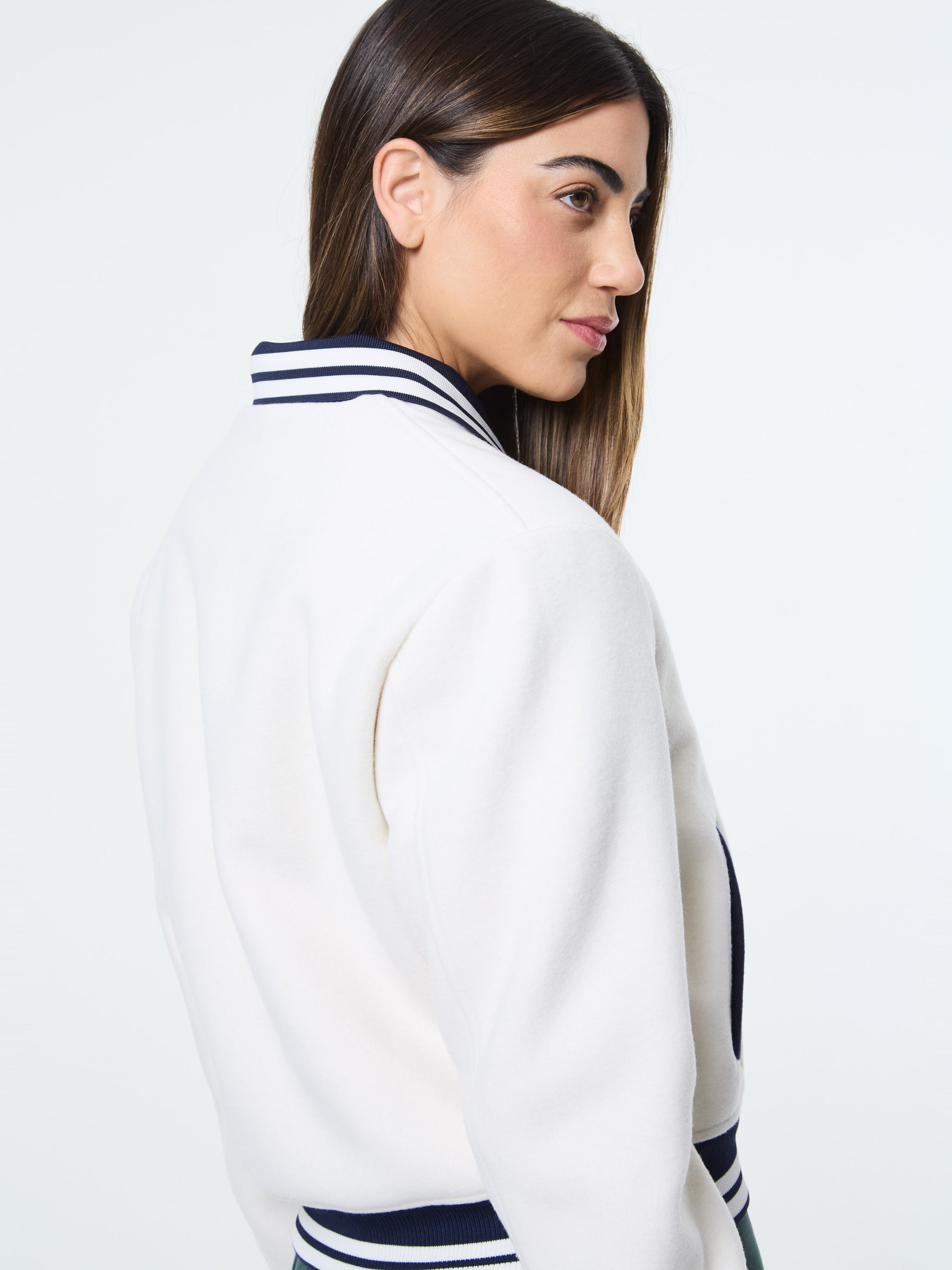 Marisa Varsity Jacket- Gardenia – Sergio Tacchini Europe