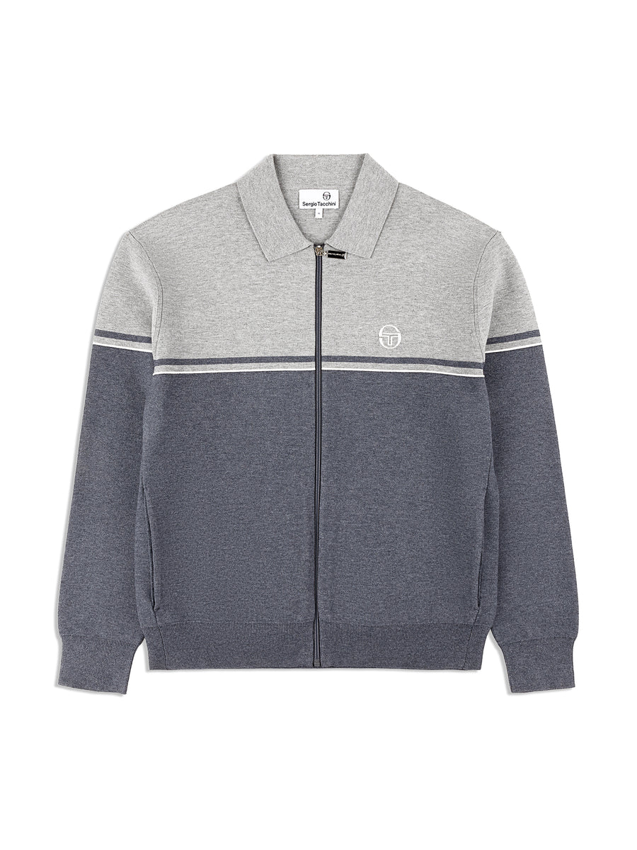 Nostra Track Jacket- Dark Grey/ Melange