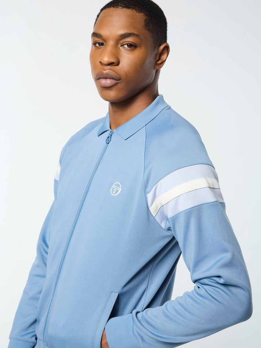 Rimini Track Jacket- Faded Denim