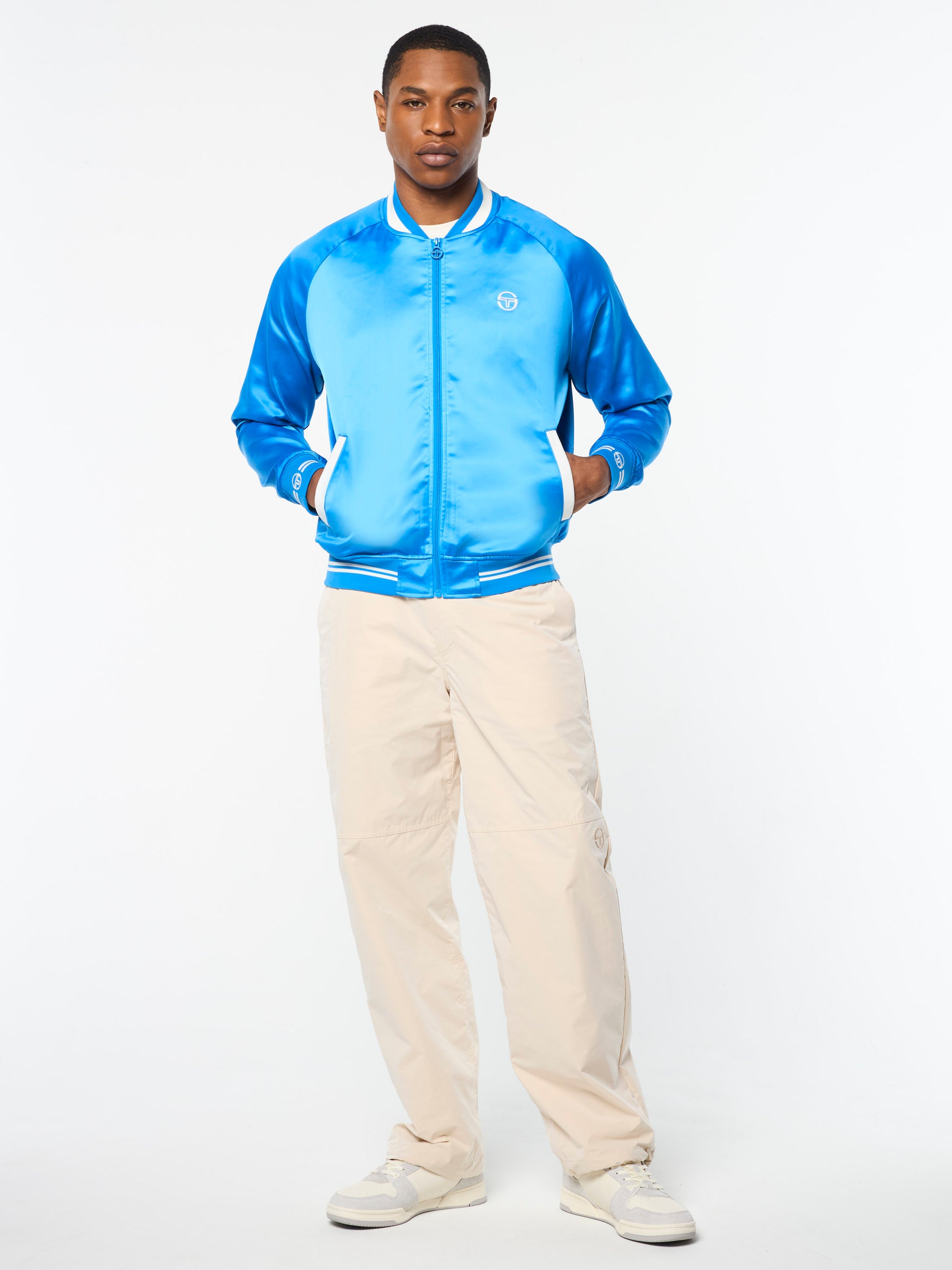 Tosca Varsity Jacket- French Blue – Sergio Tacchini Europe