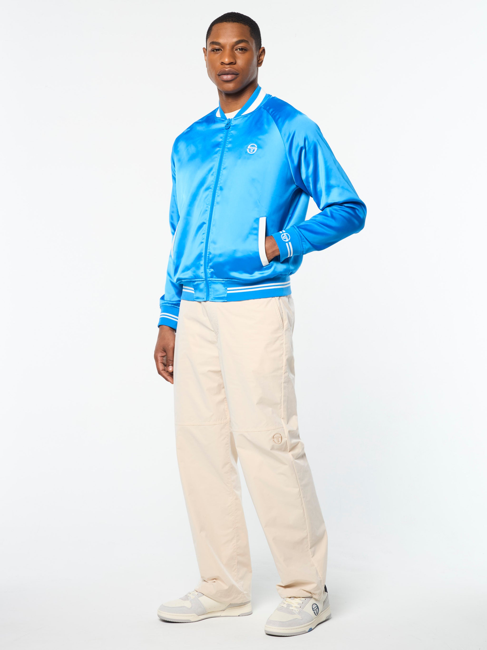 Tosca Varsity Jacket- French Blue – Sergio Tacchini Europe