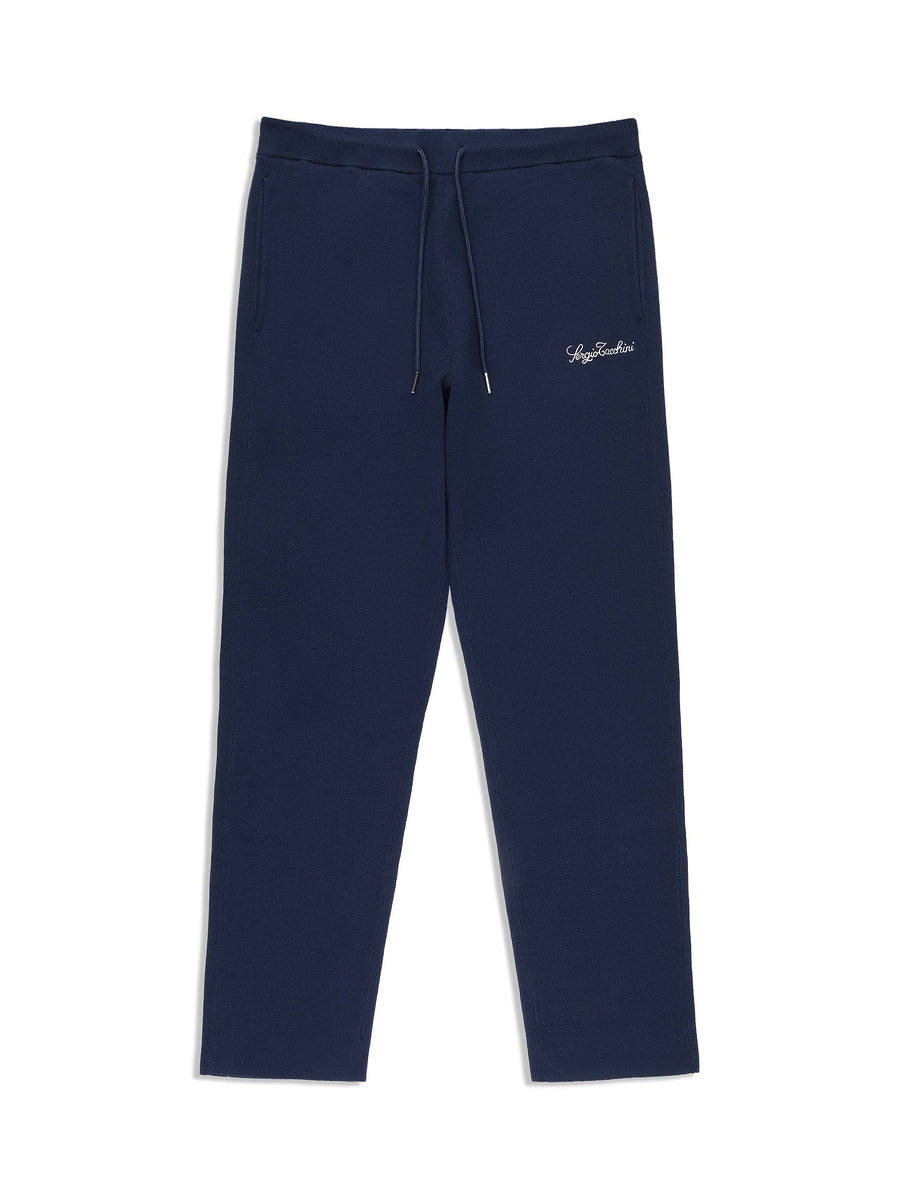 Enzo Track Pant- Maritime Blue