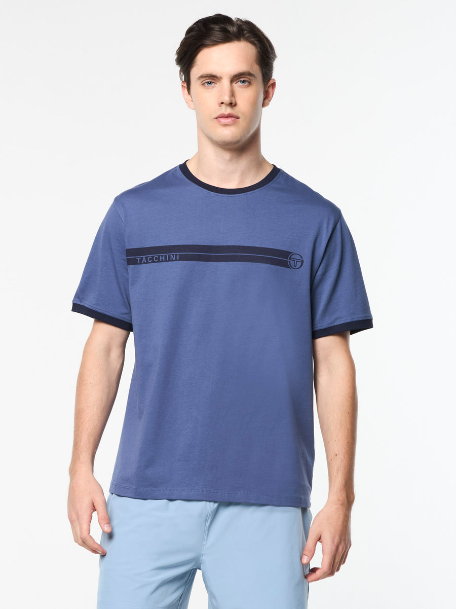 Leo T-Shirt- Blue Indigo