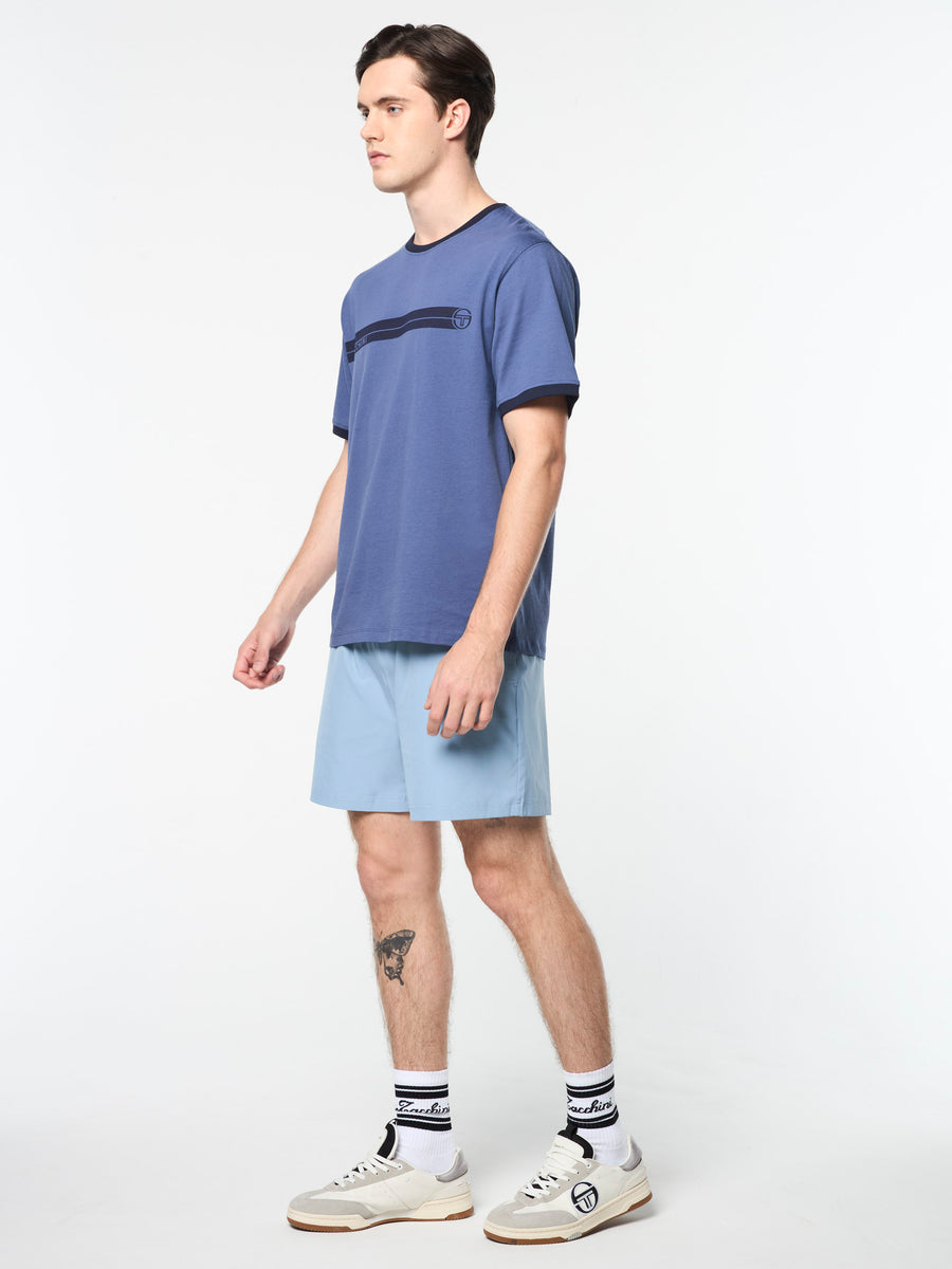 Leo T-Shirt- Blue Indigo