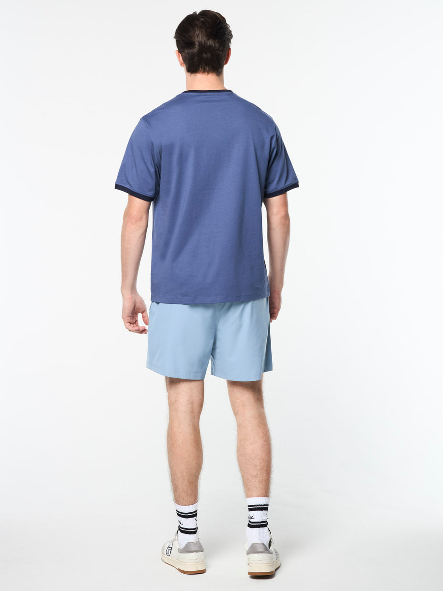 Leo T-Shirt- Blue Indigo