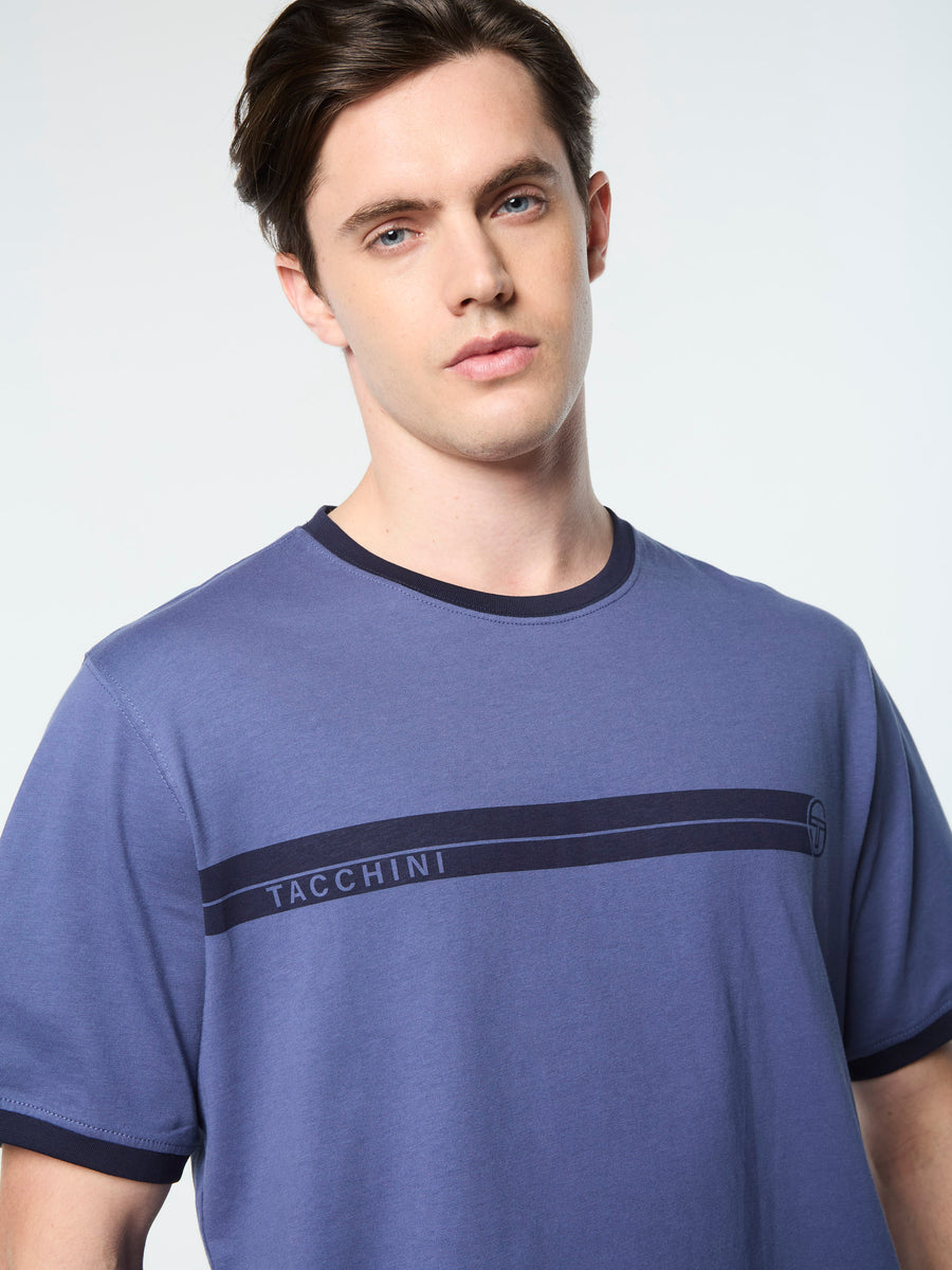 Leo T-Shirt- Blue Indigo