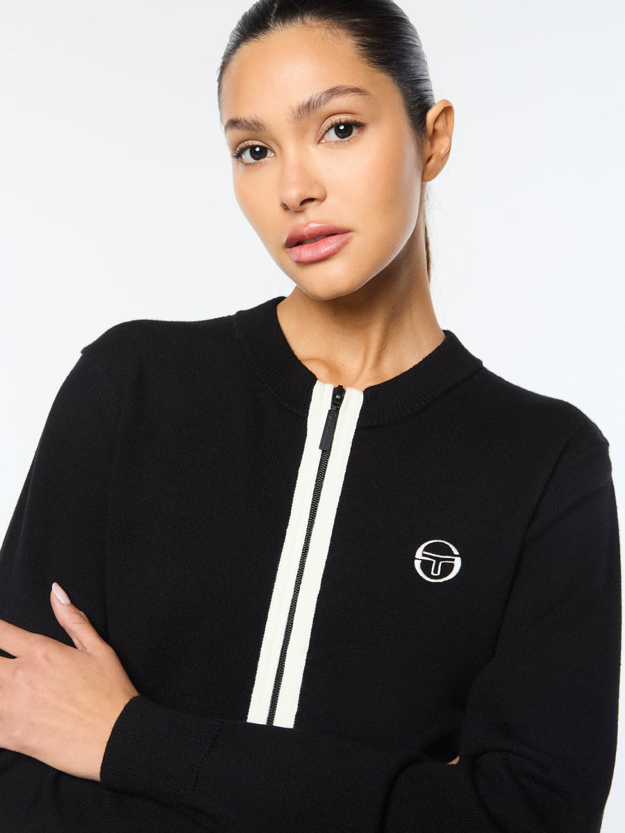 Zeta Cardigan Jacket- Black Beauty