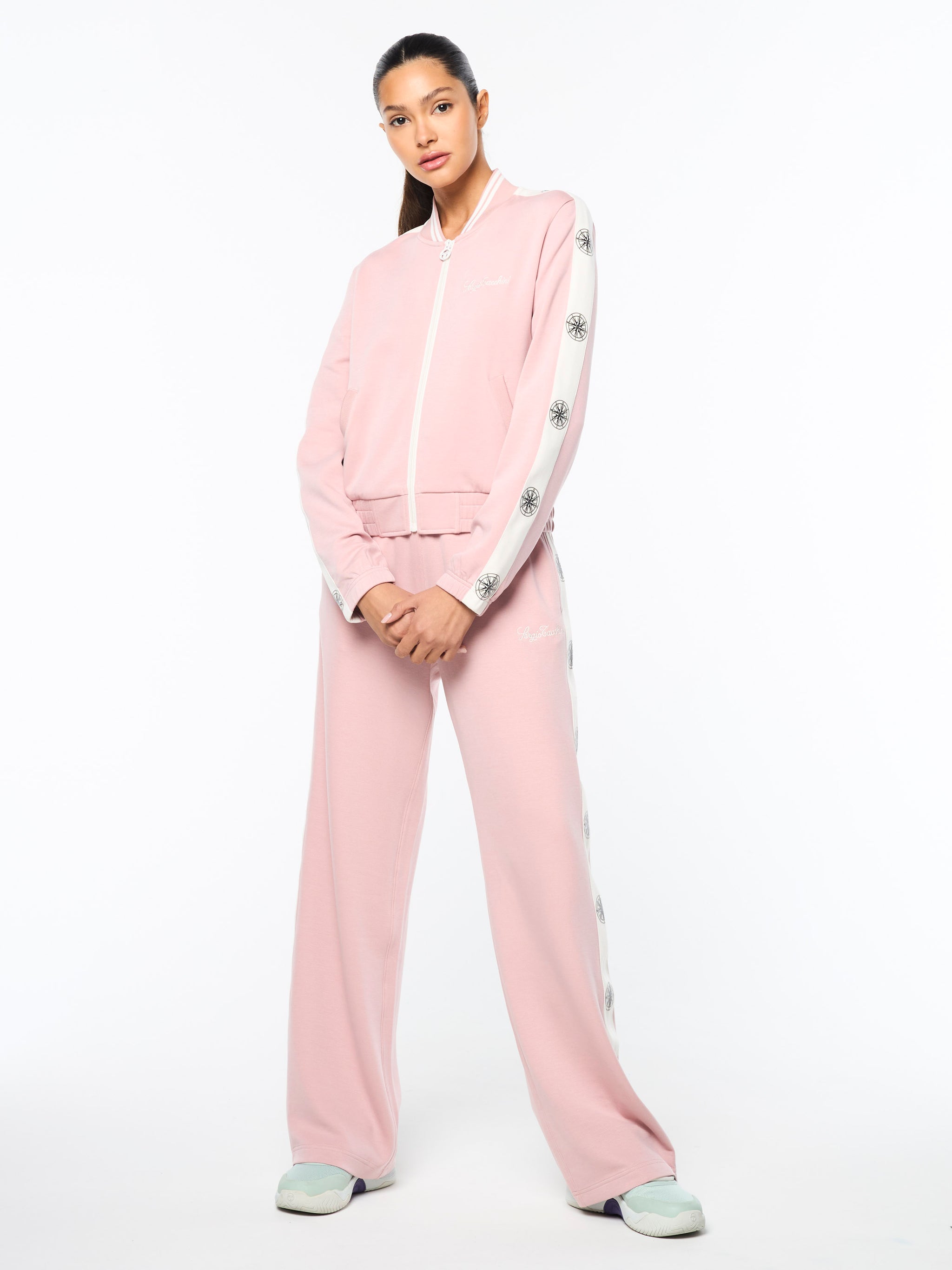 Women's Bussola Track Jacket- Pale Mauve – Sergio Tacchini Europe