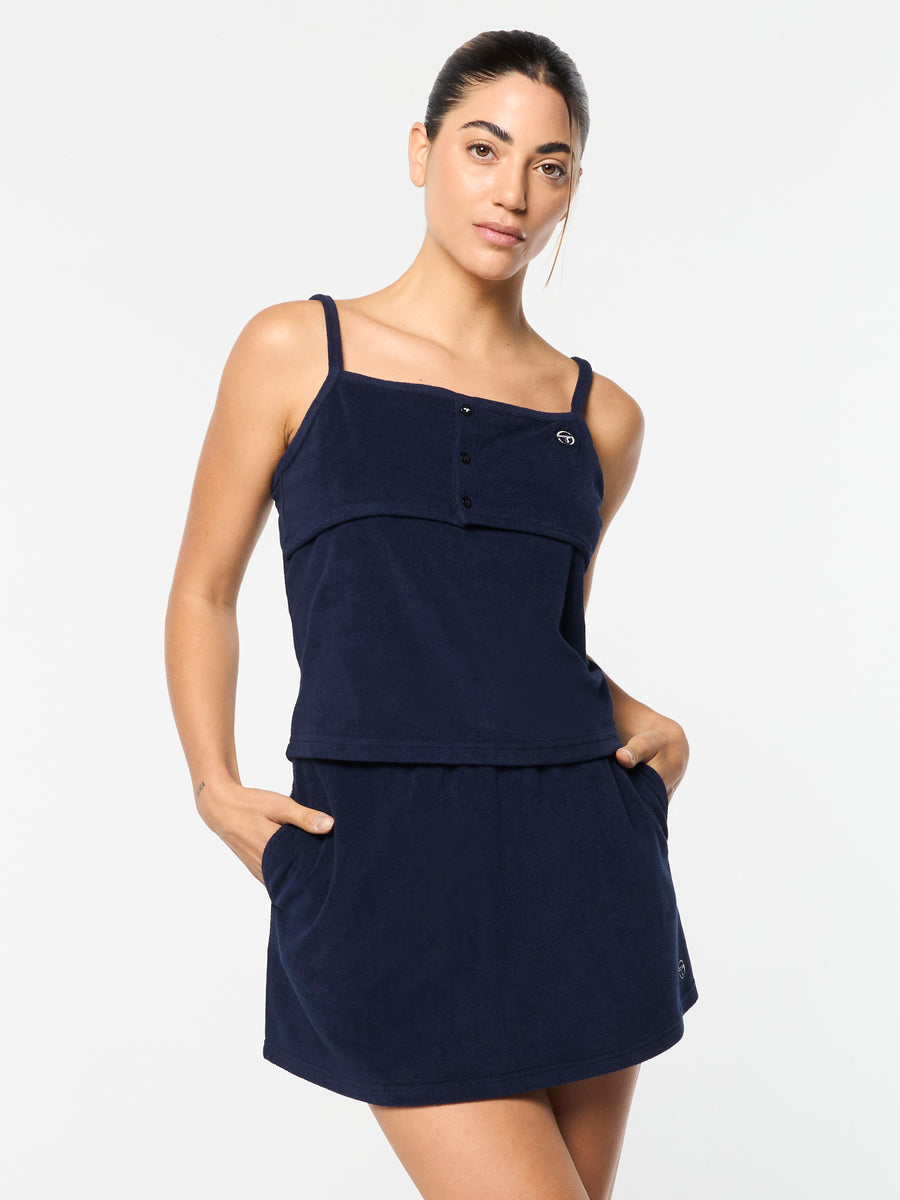 Edda Tank Top- Maritime Blue