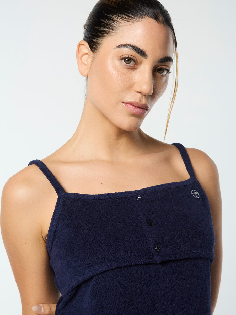 Edda Tank Top- Maritime Blue